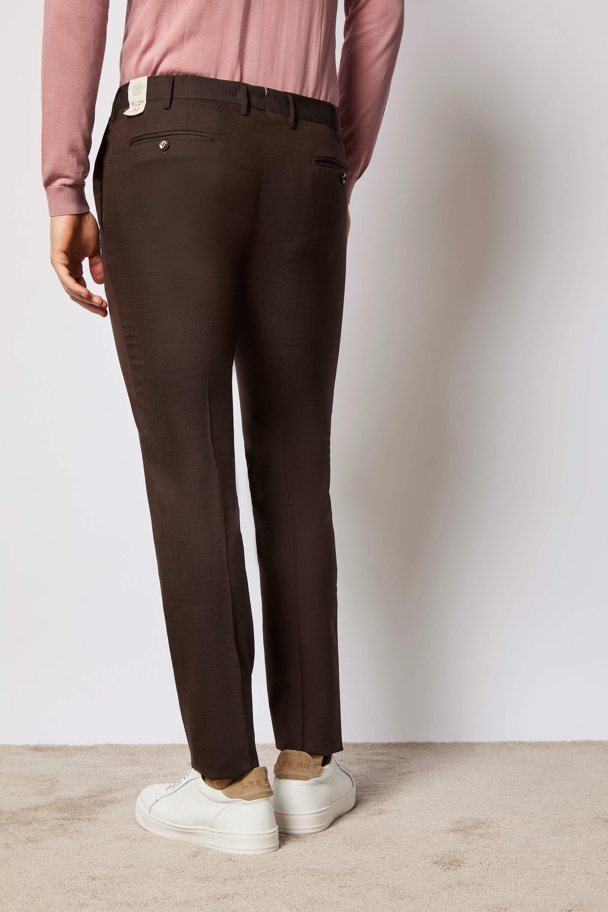 Pantalone FREDDIE non trattato marrone - Image 2