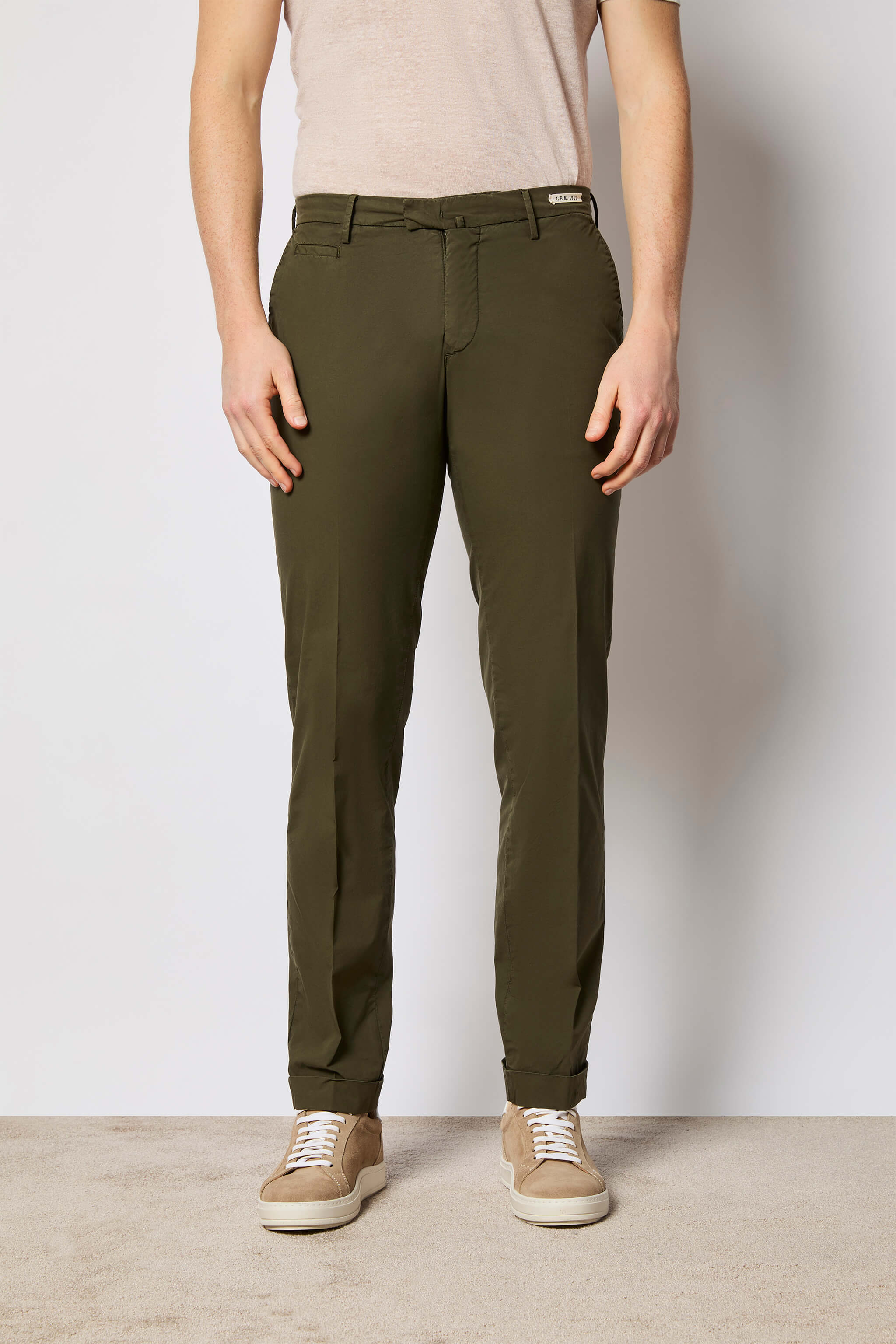 Pantalone ROD tinto capo verde