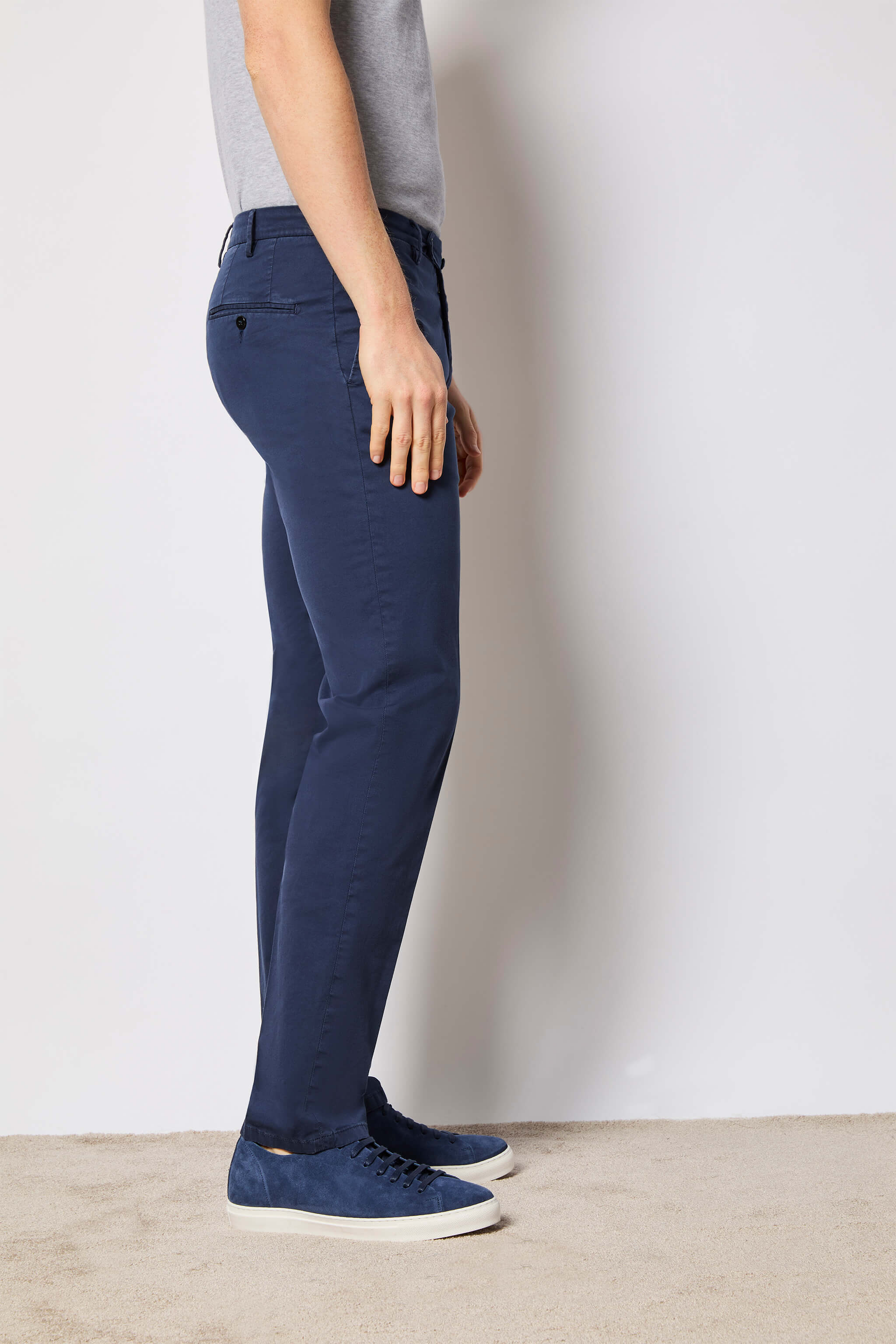 Pantalone ELTON tinto capo blu scuro - Image 3