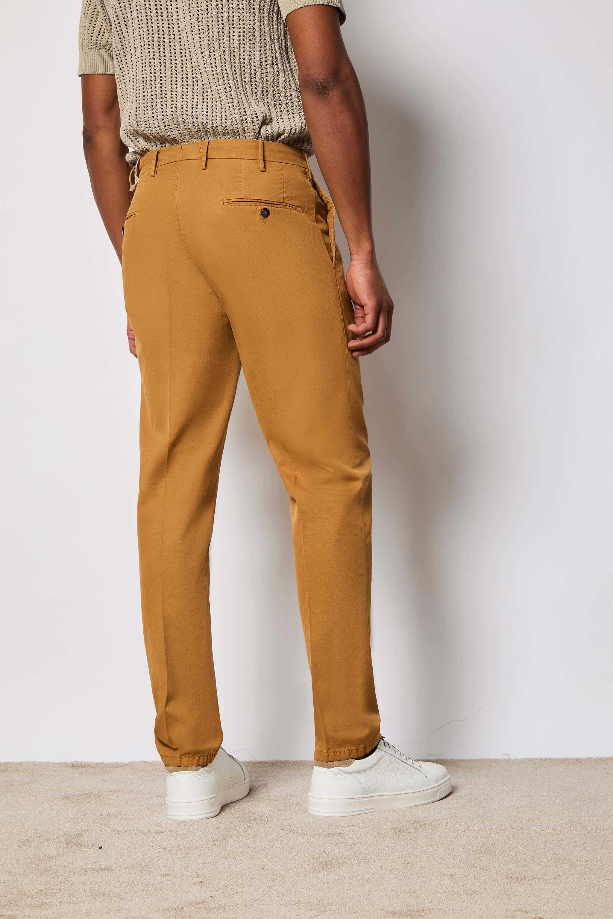 Pantalone ELTON tinto capo ocra - Image 2