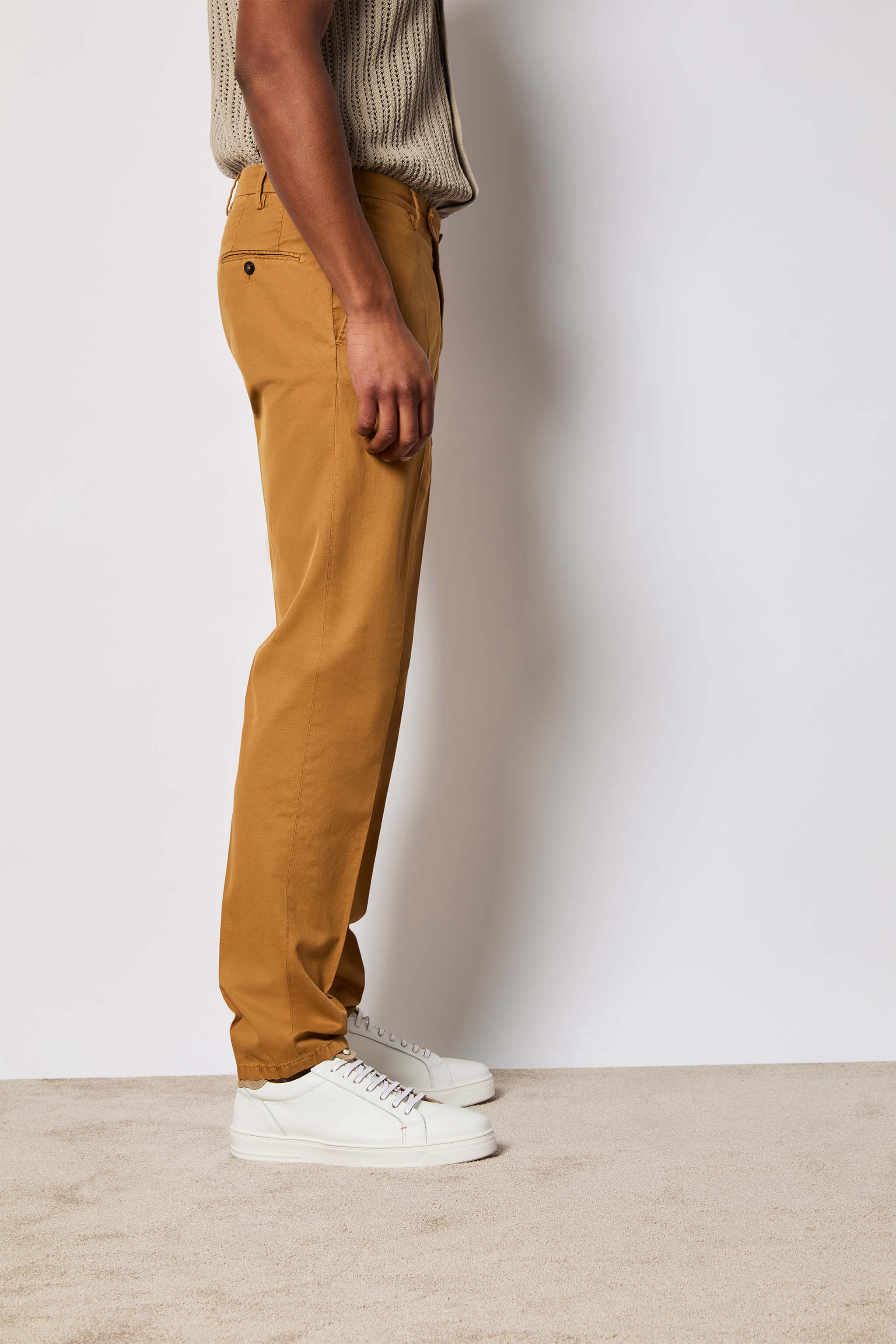 Pantalone ELTON tinto capo ocra - Image 3