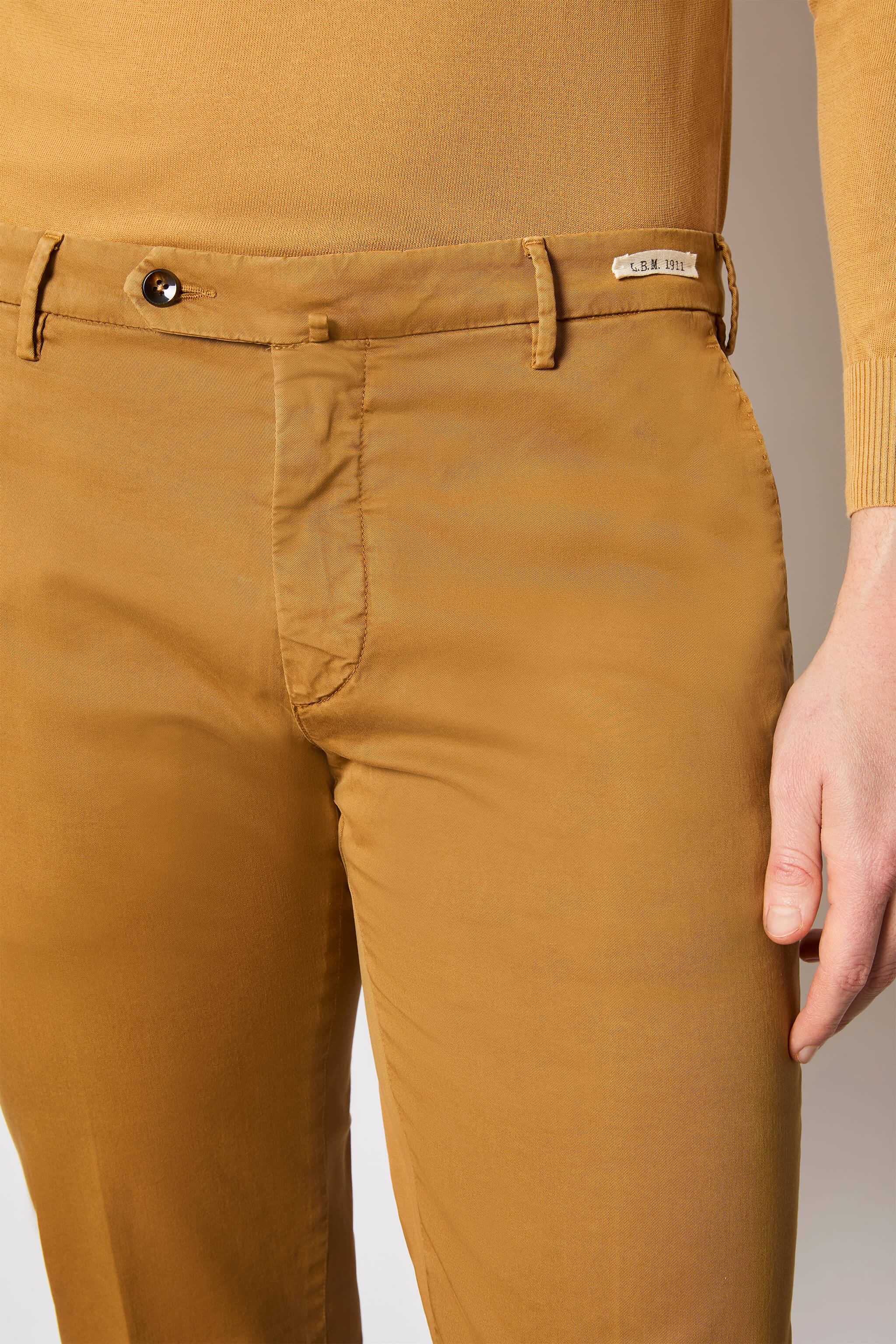 Pantalone ELTON tinto capo ocra - Image 4