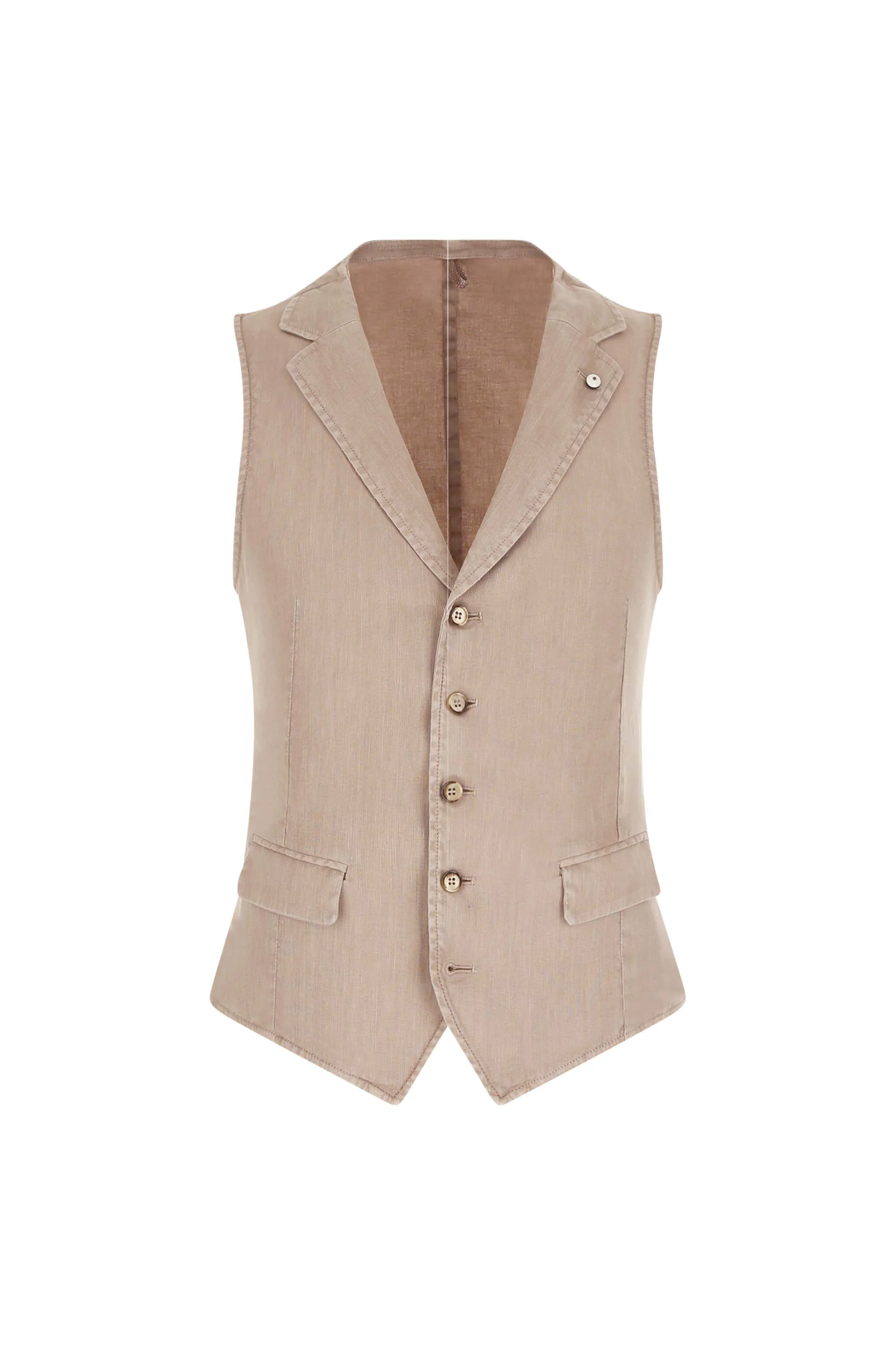 Gilet OSCAR tinto capo beige - Image 5