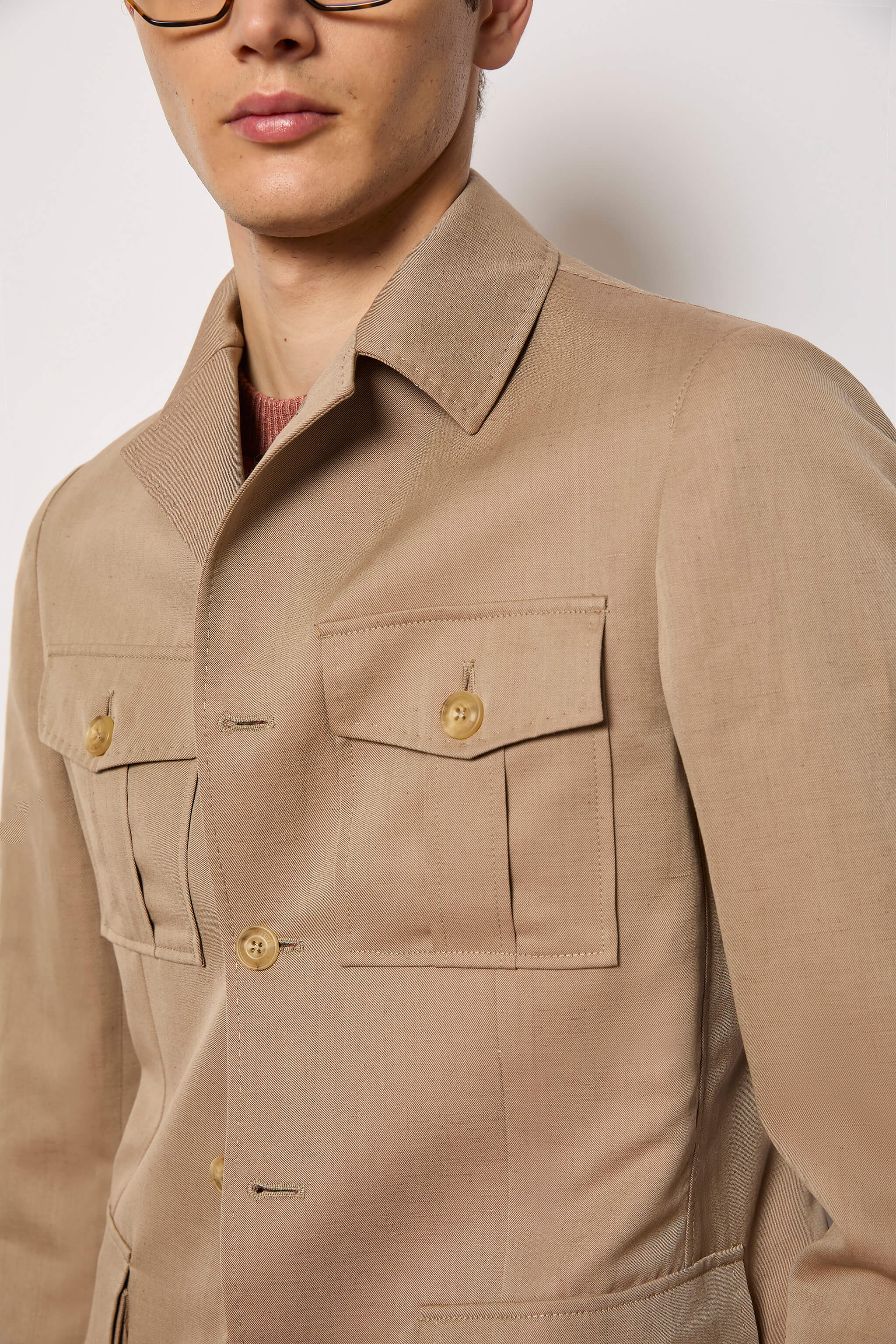 Giacca SAHARA non trattata beige - Image 3