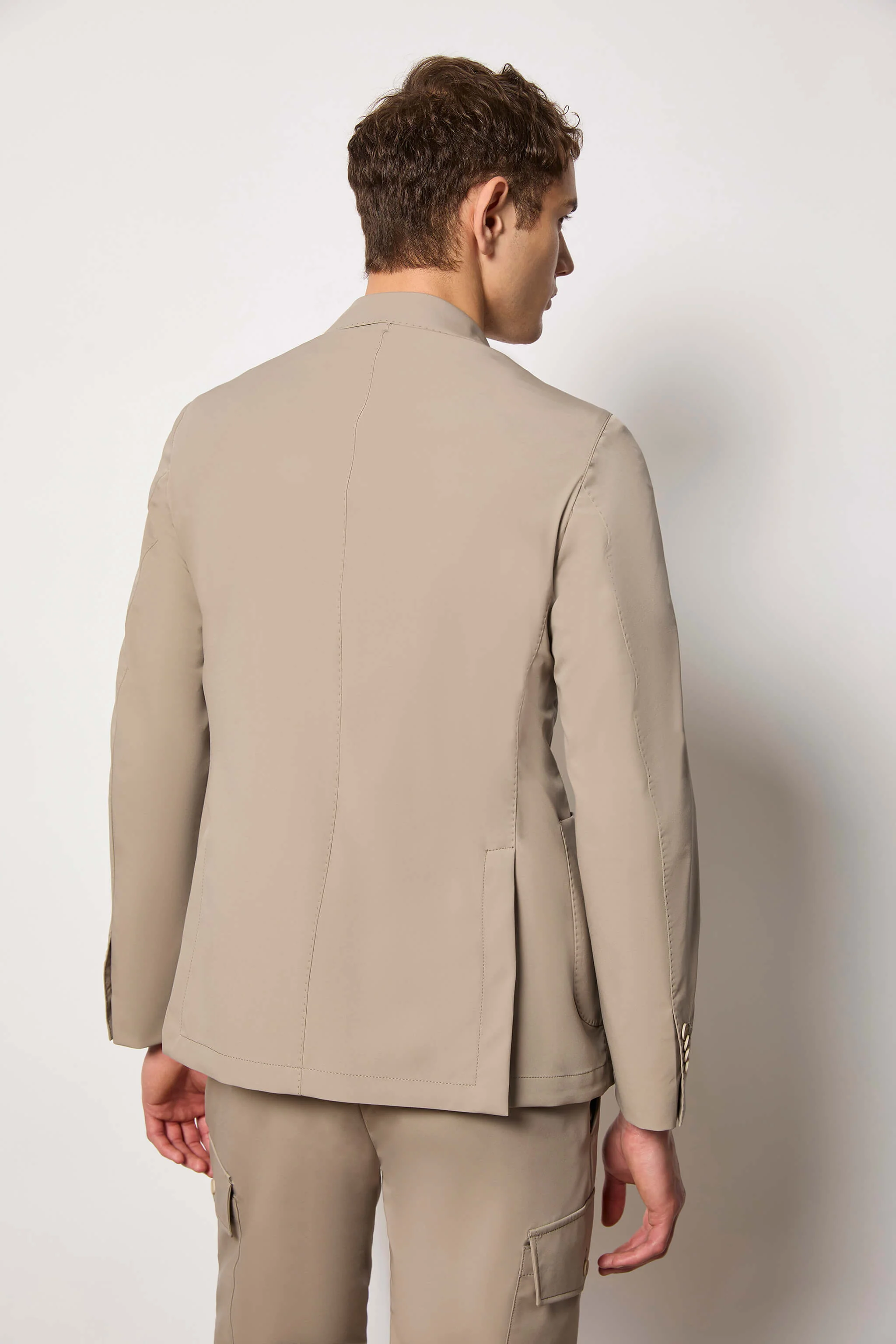 Travel jacket beige - Image 2