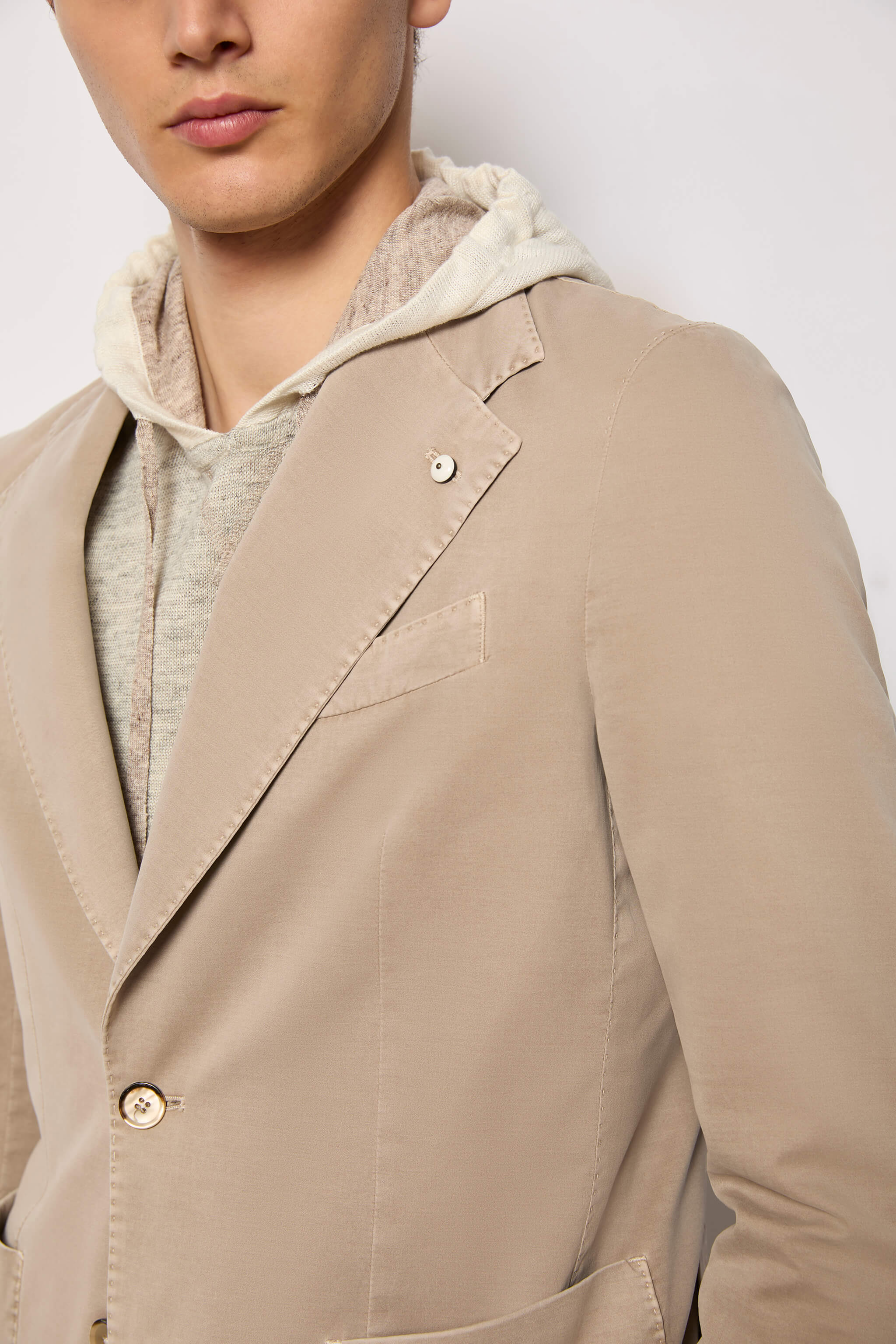 Giacca FRANCIS tinto capo beige - Image 3