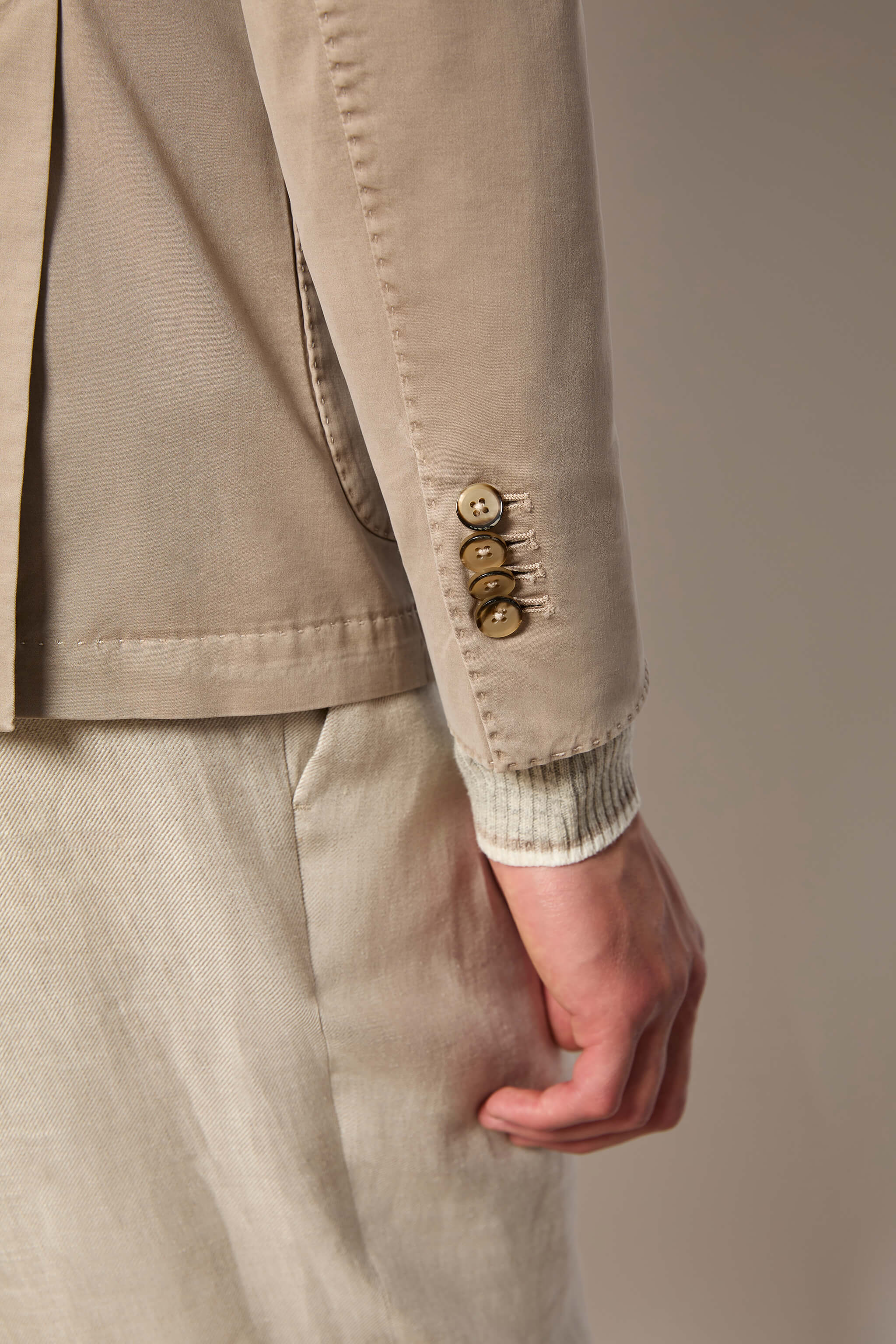 Giacca FRANCIS tinto capo beige - Image 4
