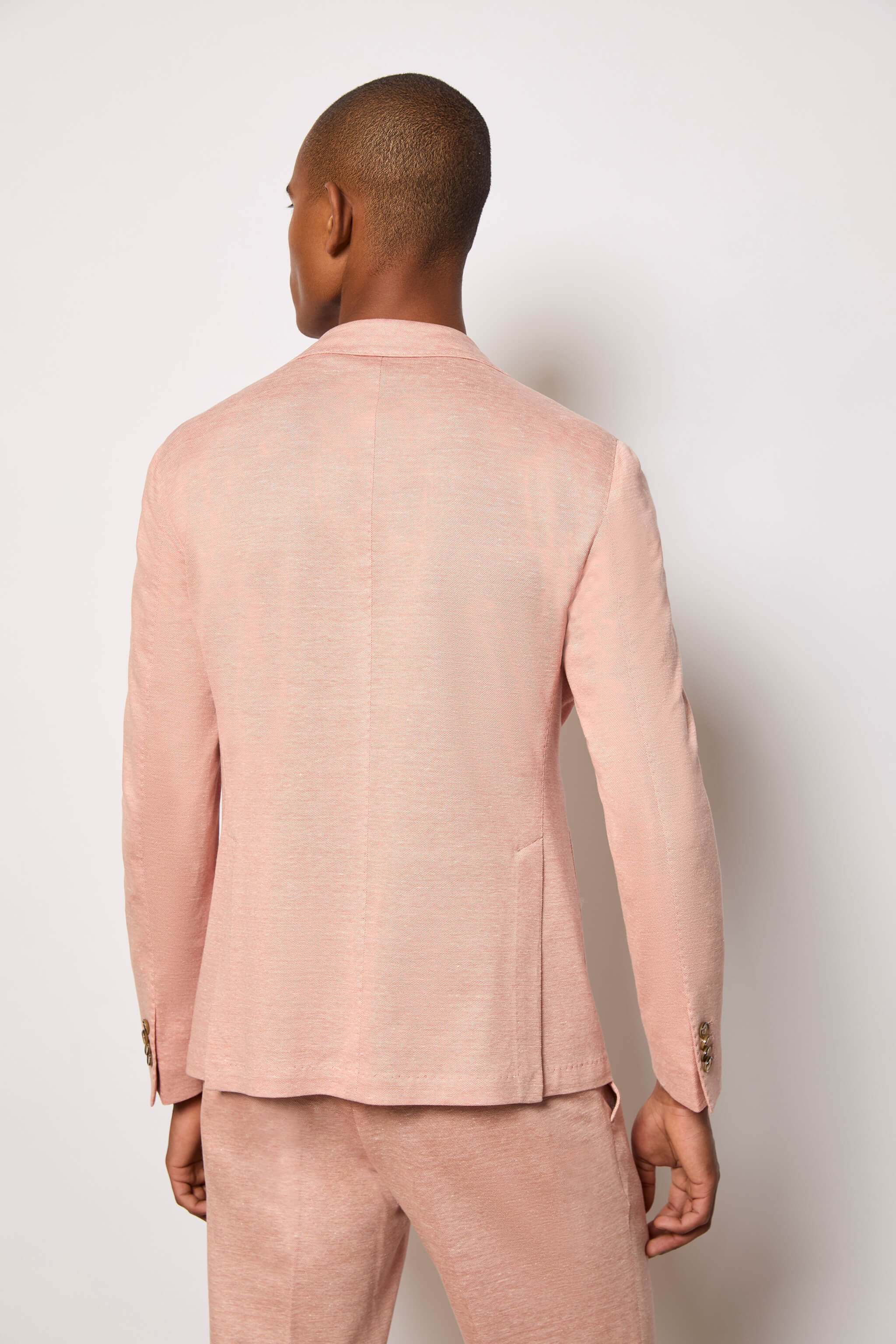 Abito JACK in jersey rosa pastello - Image 3