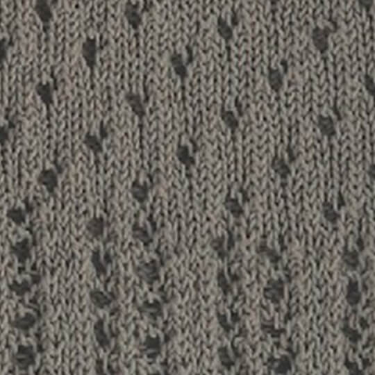 Polo traforata in cotone beige - Image 4