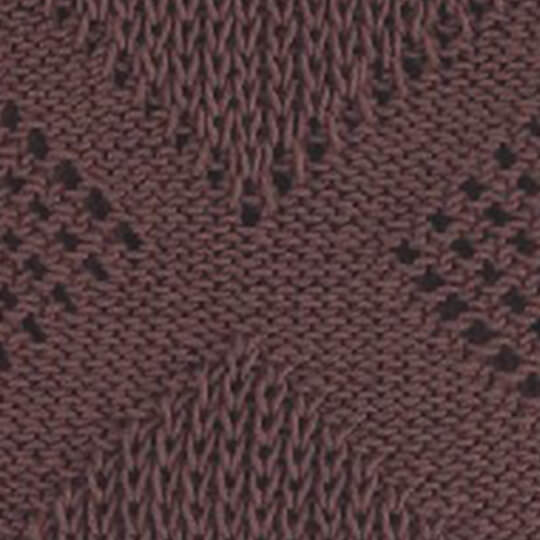 Maglia manica corta traforata bordeaux - Image 4
