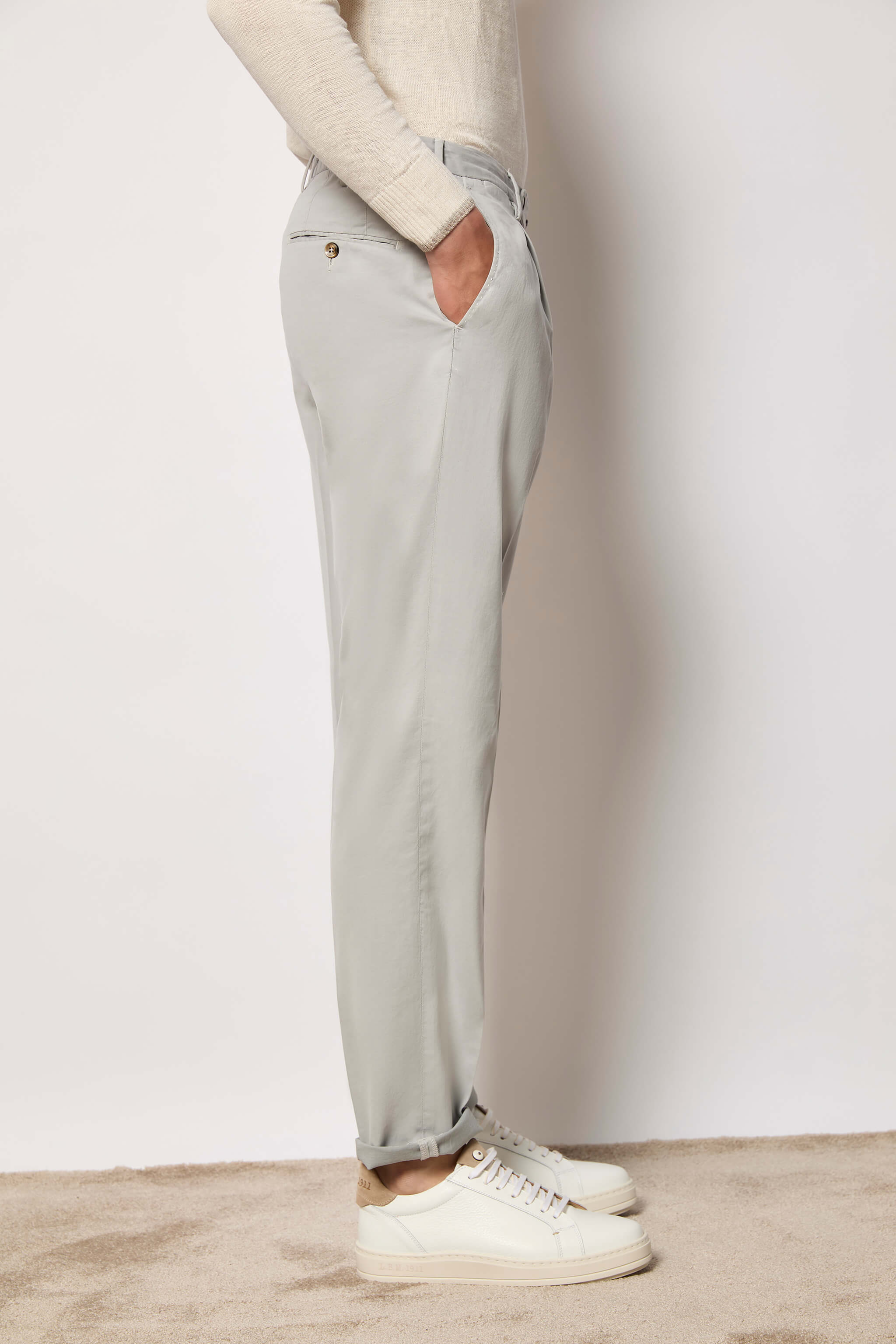 Pantalone MICHAEL tinto capo grigio - Image 3