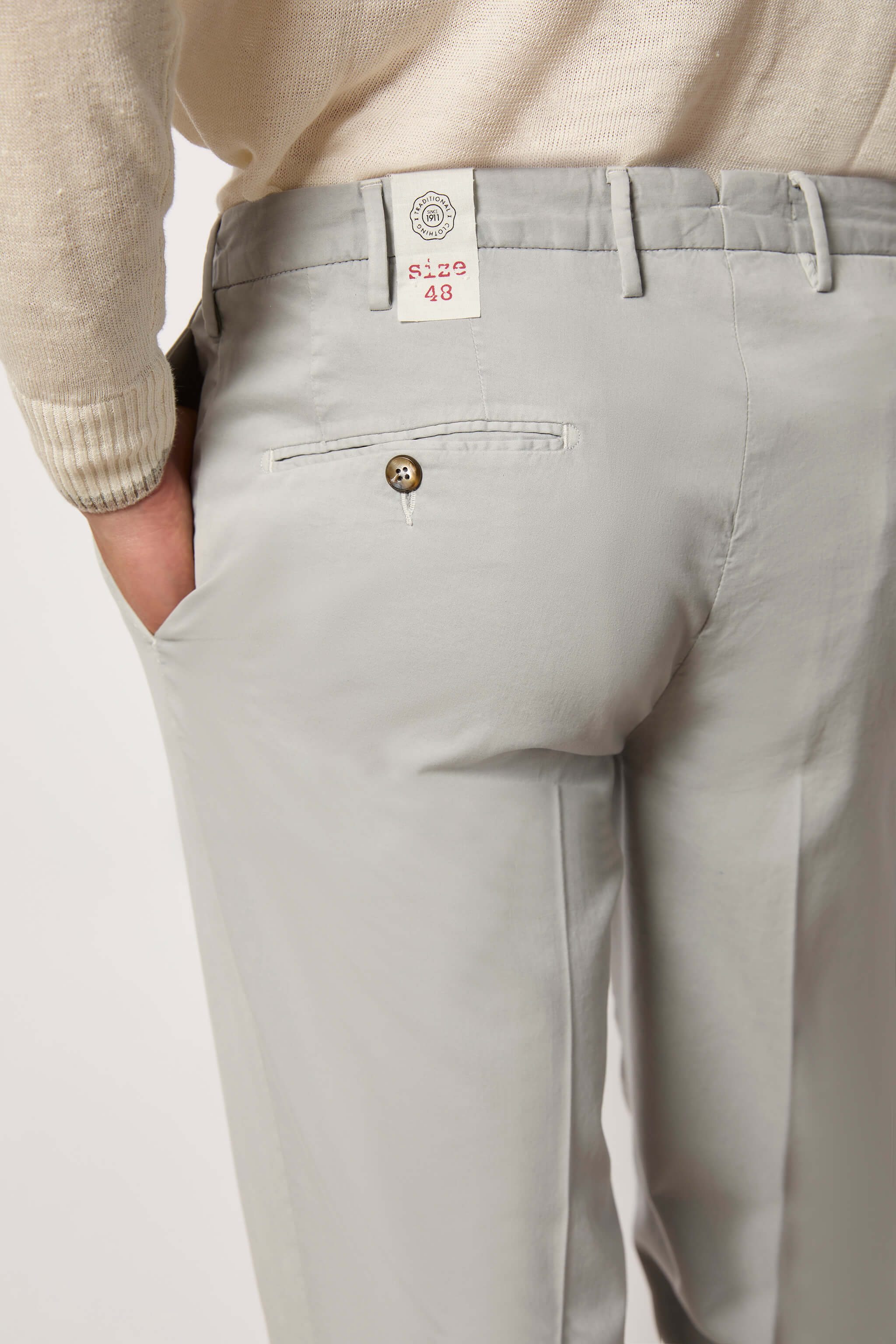Pantalone MICHAEL tinto capo grigio - Image 5