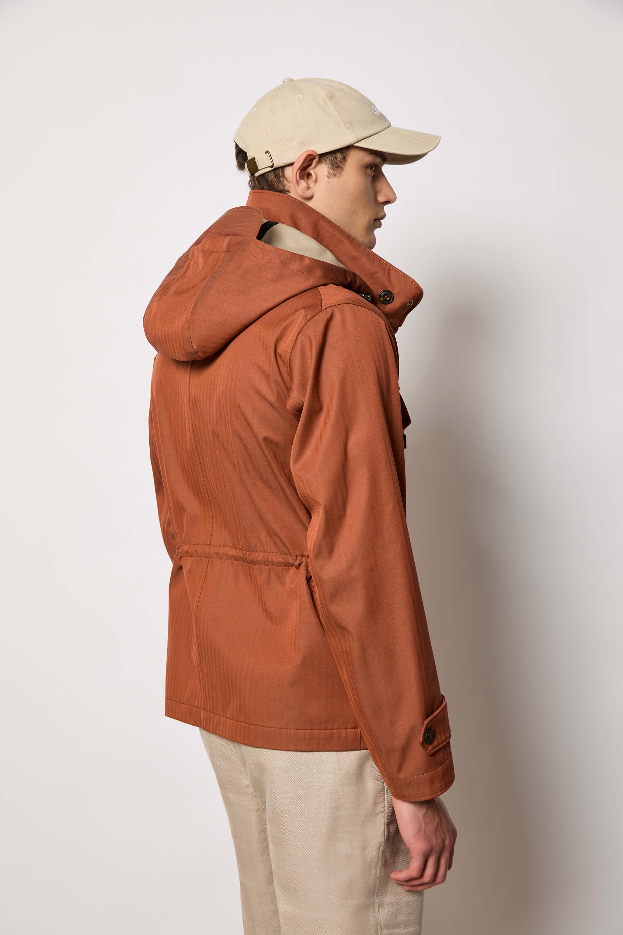 Field jacket non trattata terracotta - Image 2