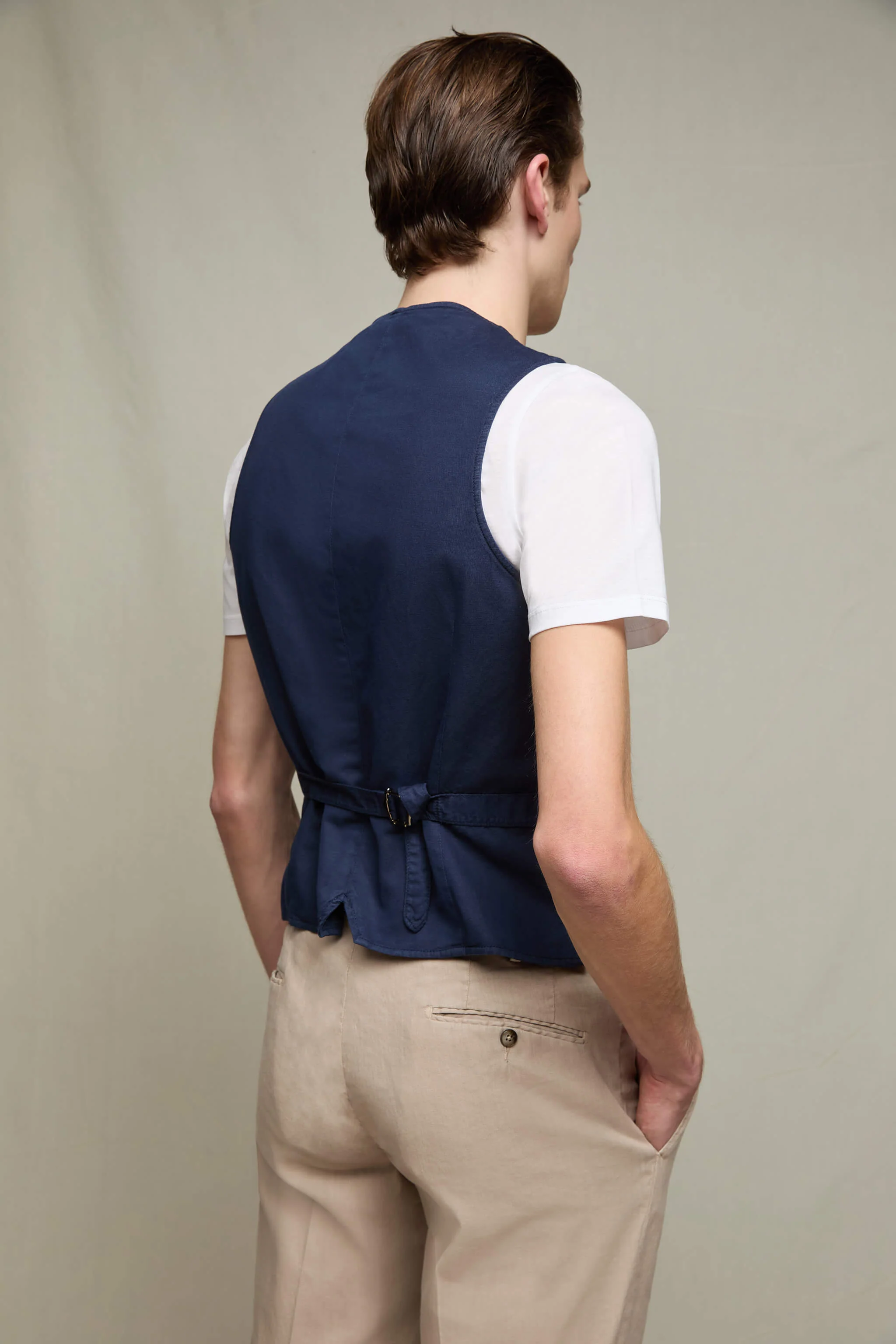 Gilet MIKE tinto capo blu profondo - Image 4