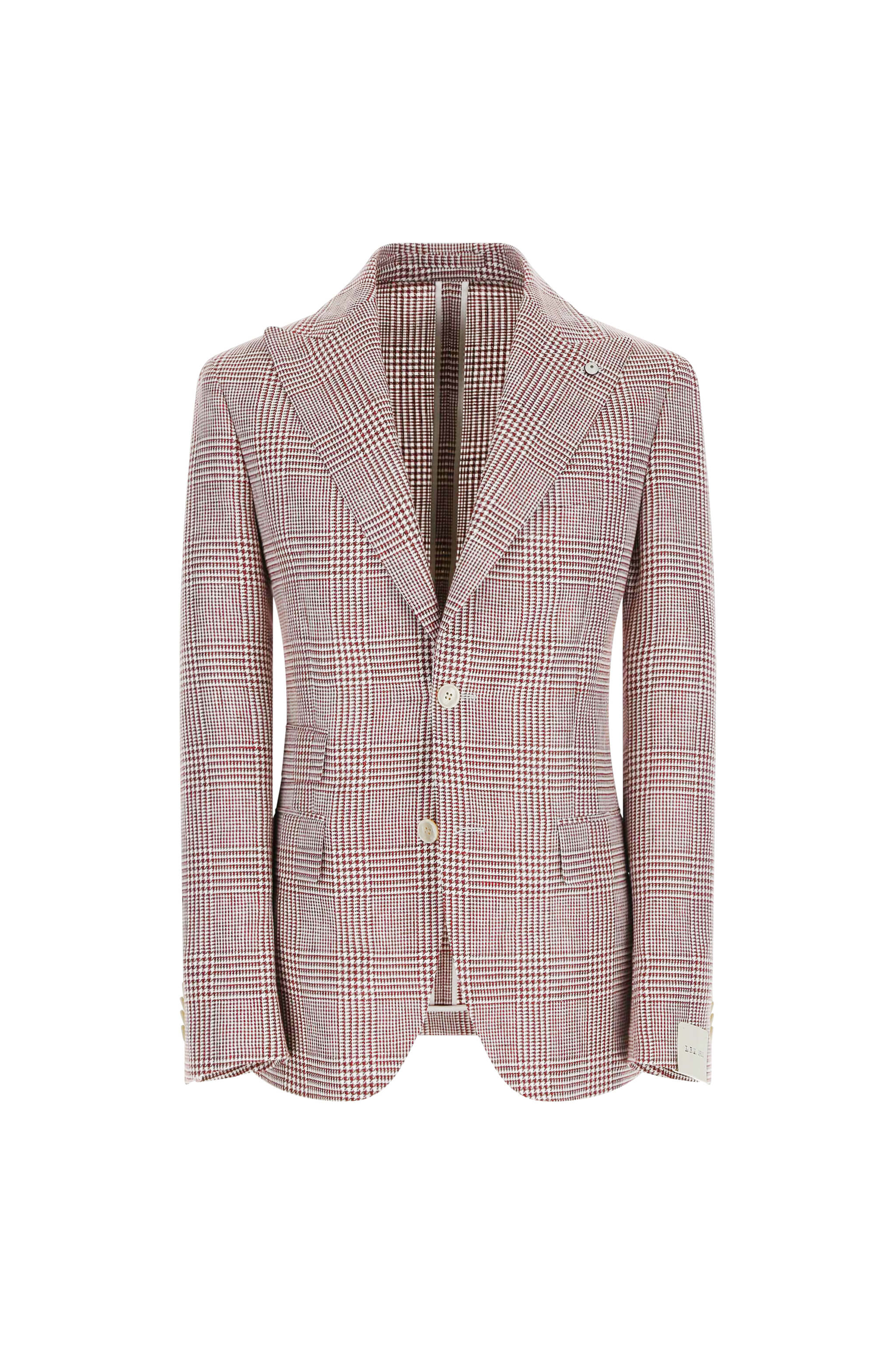 Giacca PAUL micro-check bordeaux - Image 6