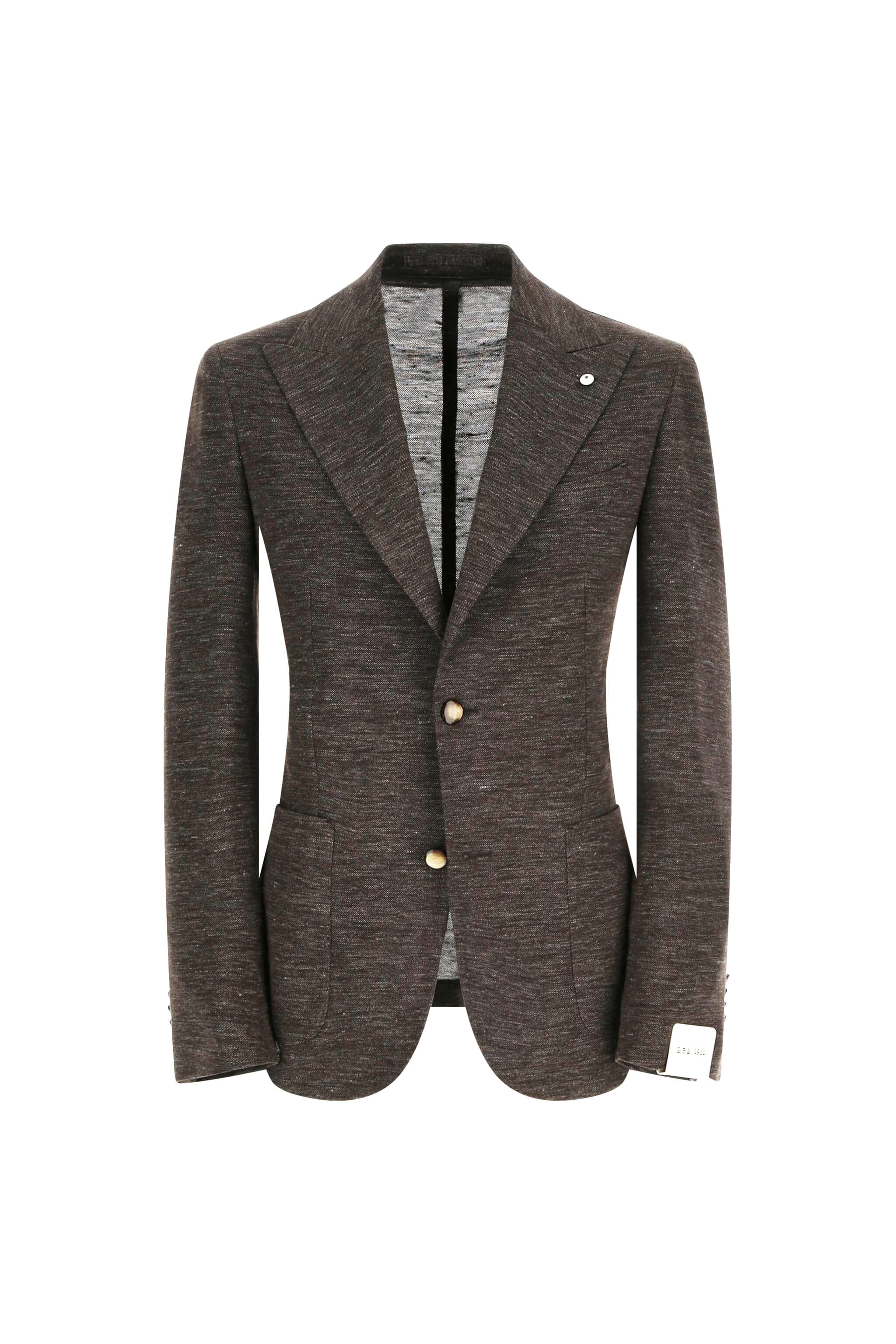Giacca STEVE in jersey marrone - Image 7