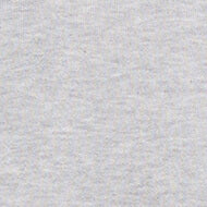 Maglia manica corta in cotone grigio melange - Image 5