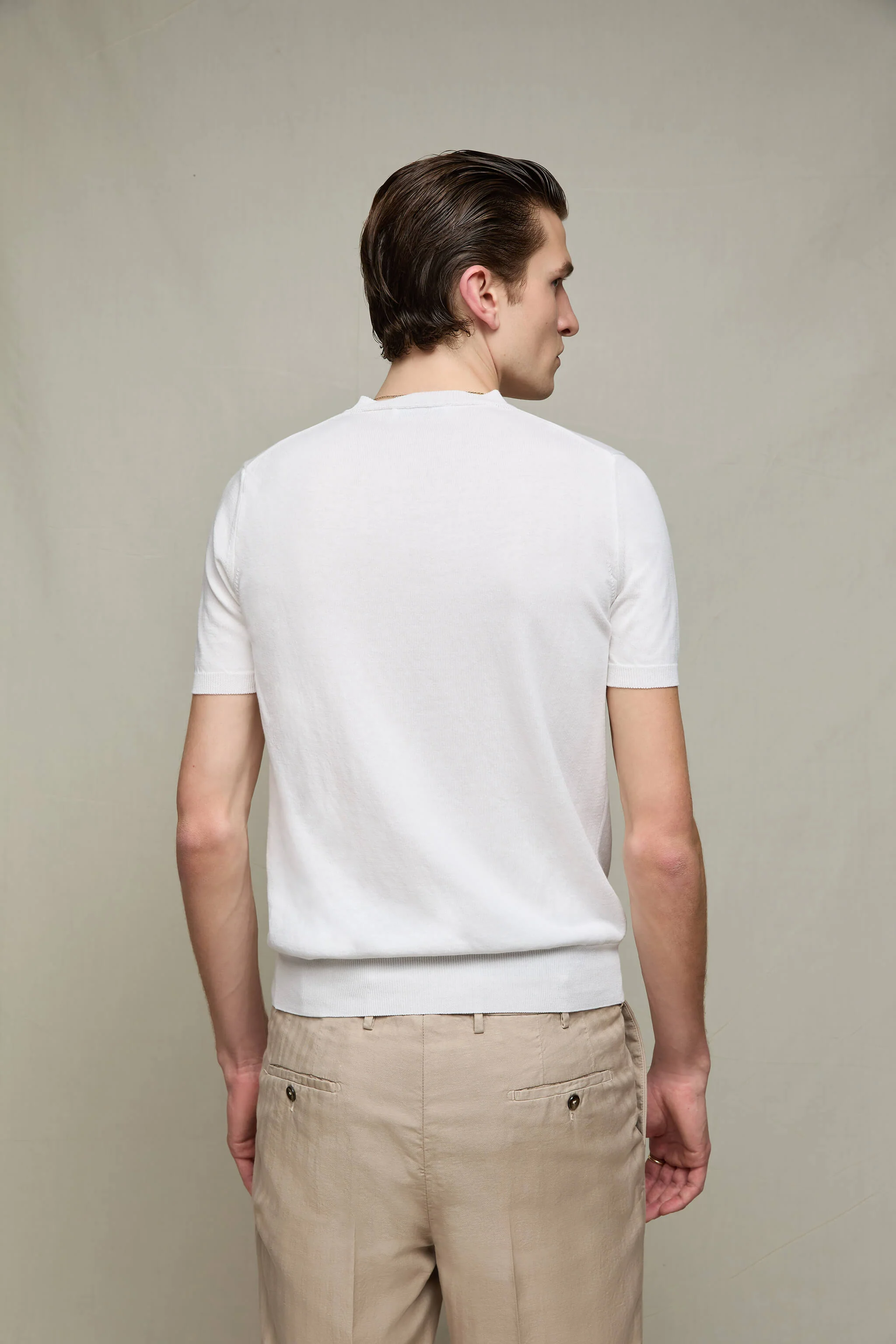 Maglia a manica corta bianco ottico - Image 4