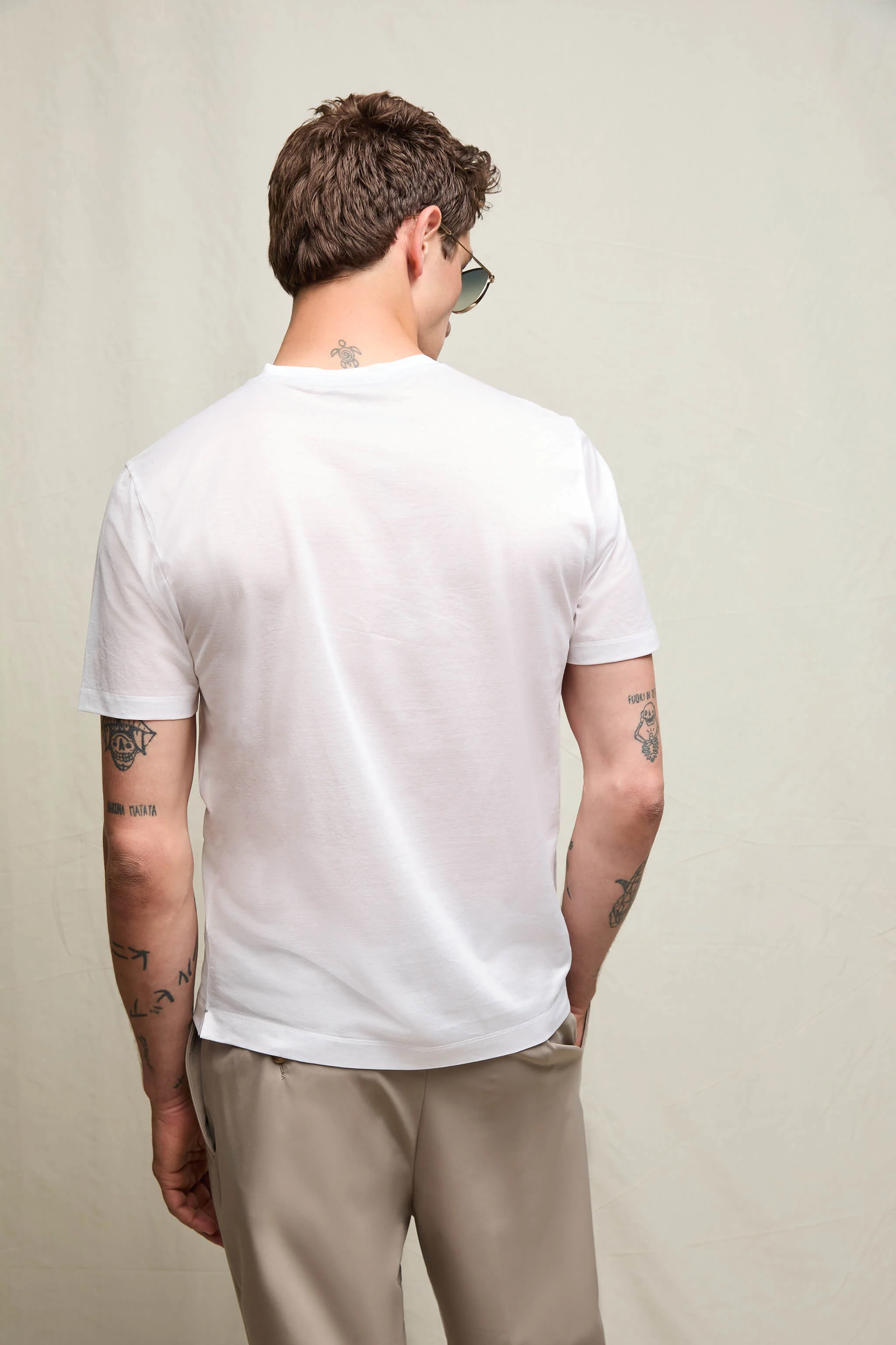 T-shirt in cotone bianca - Image 3
