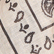 Foulard fantasia paisley sabbia - Image 3