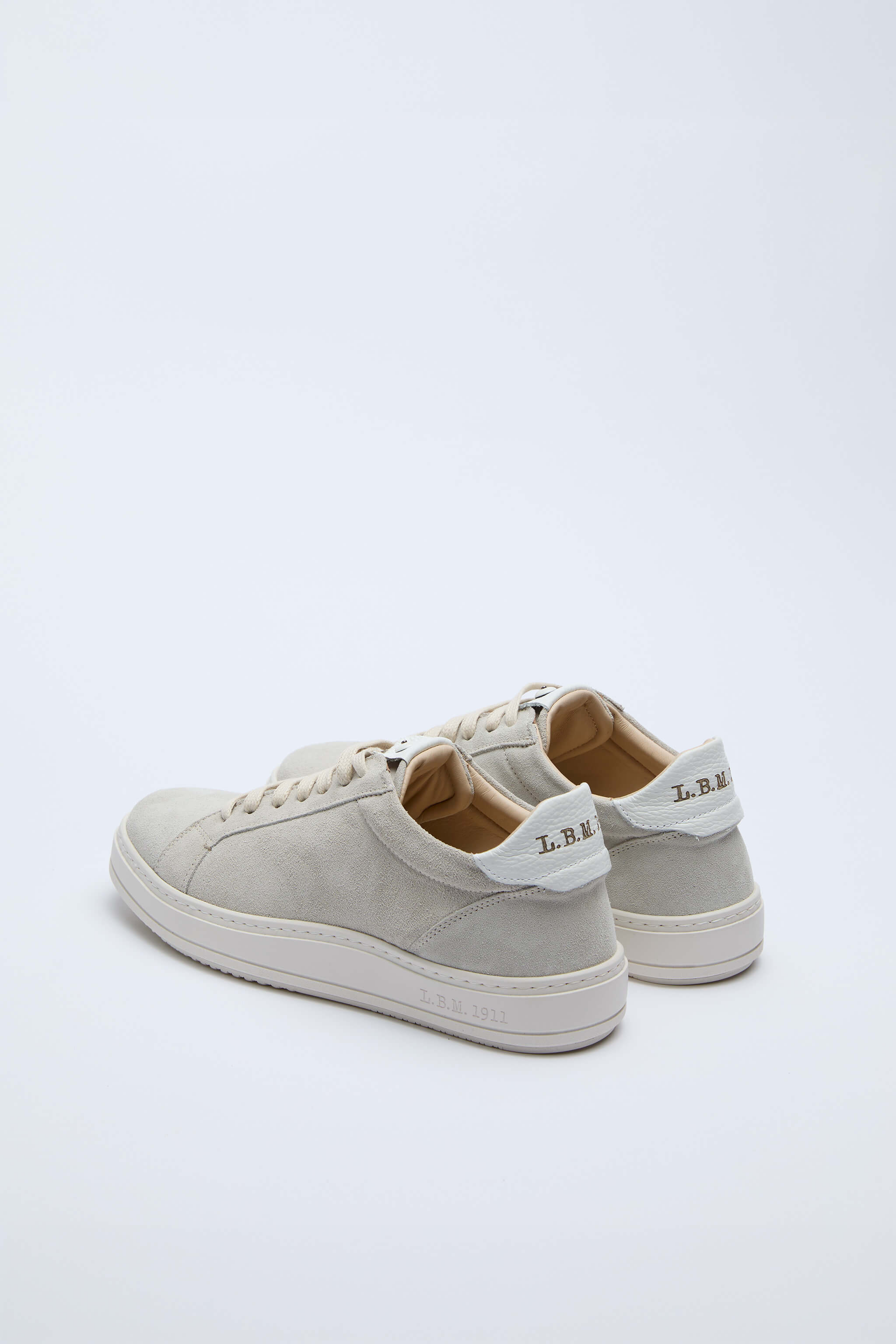 Sneaker retro-tennis grigio ghiaccio - Image 4