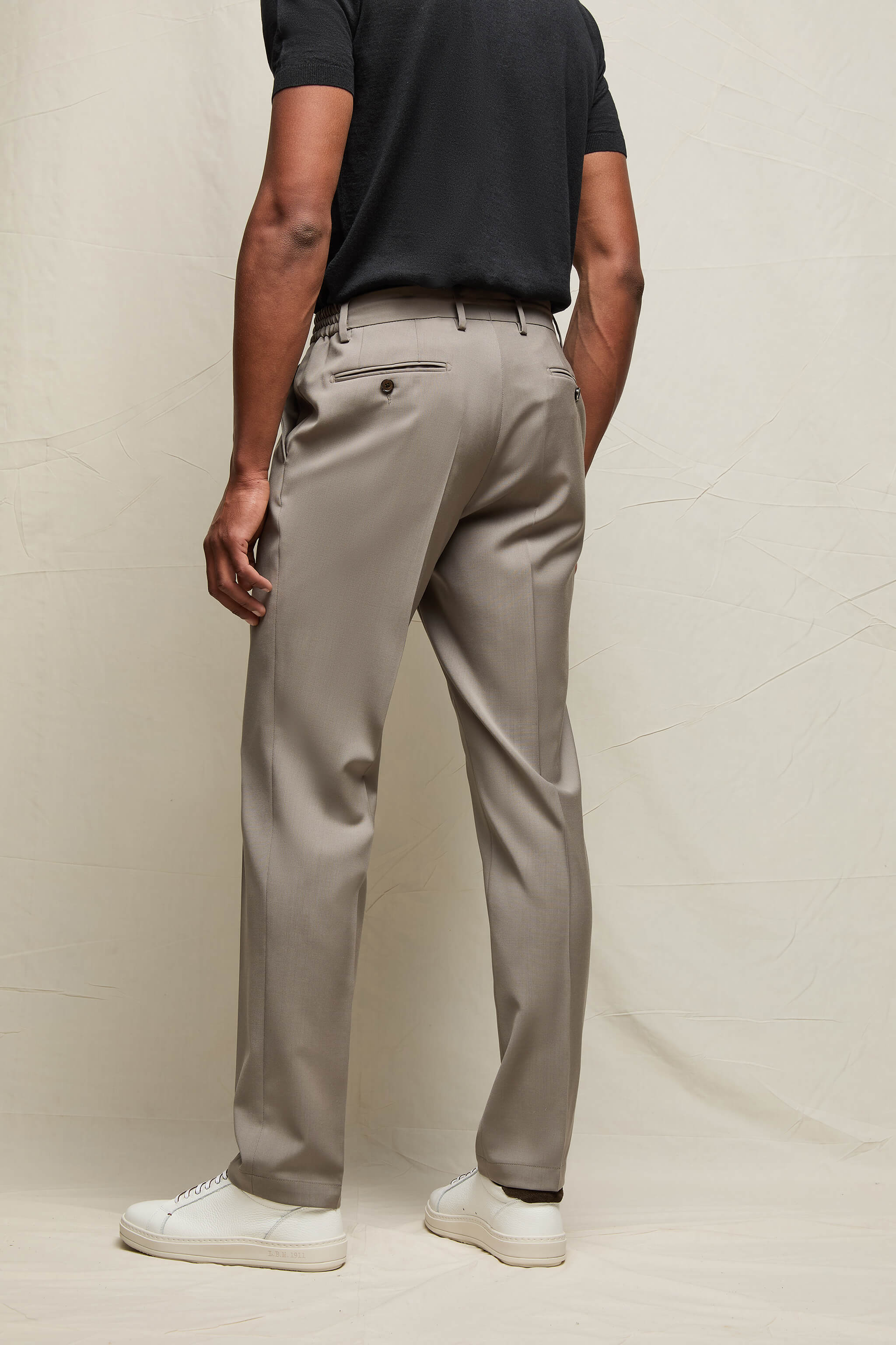 Pantalone ED non trattato sabbia melange - Image 3