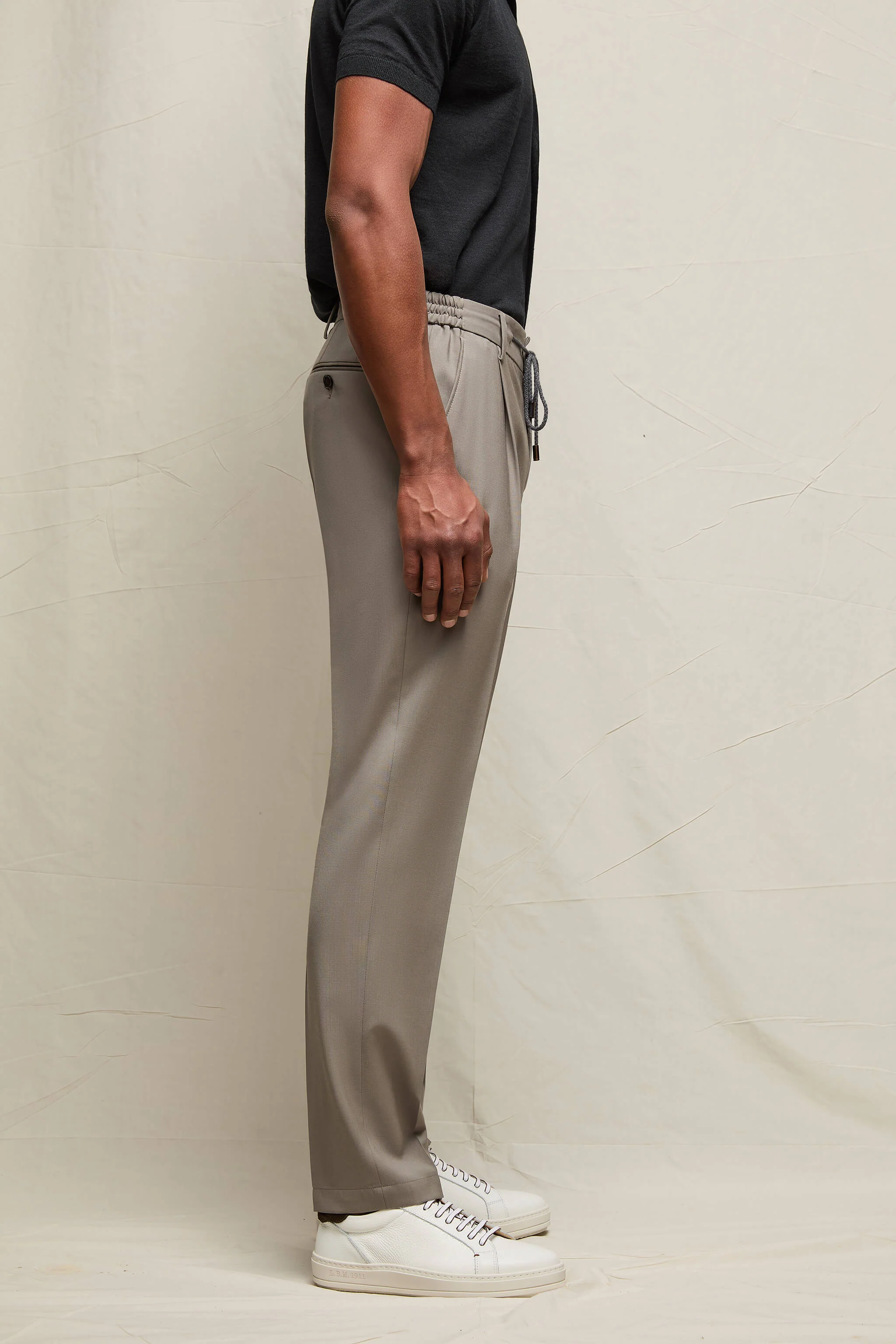 Pantalone ED non trattato sabbia melange - Image 4