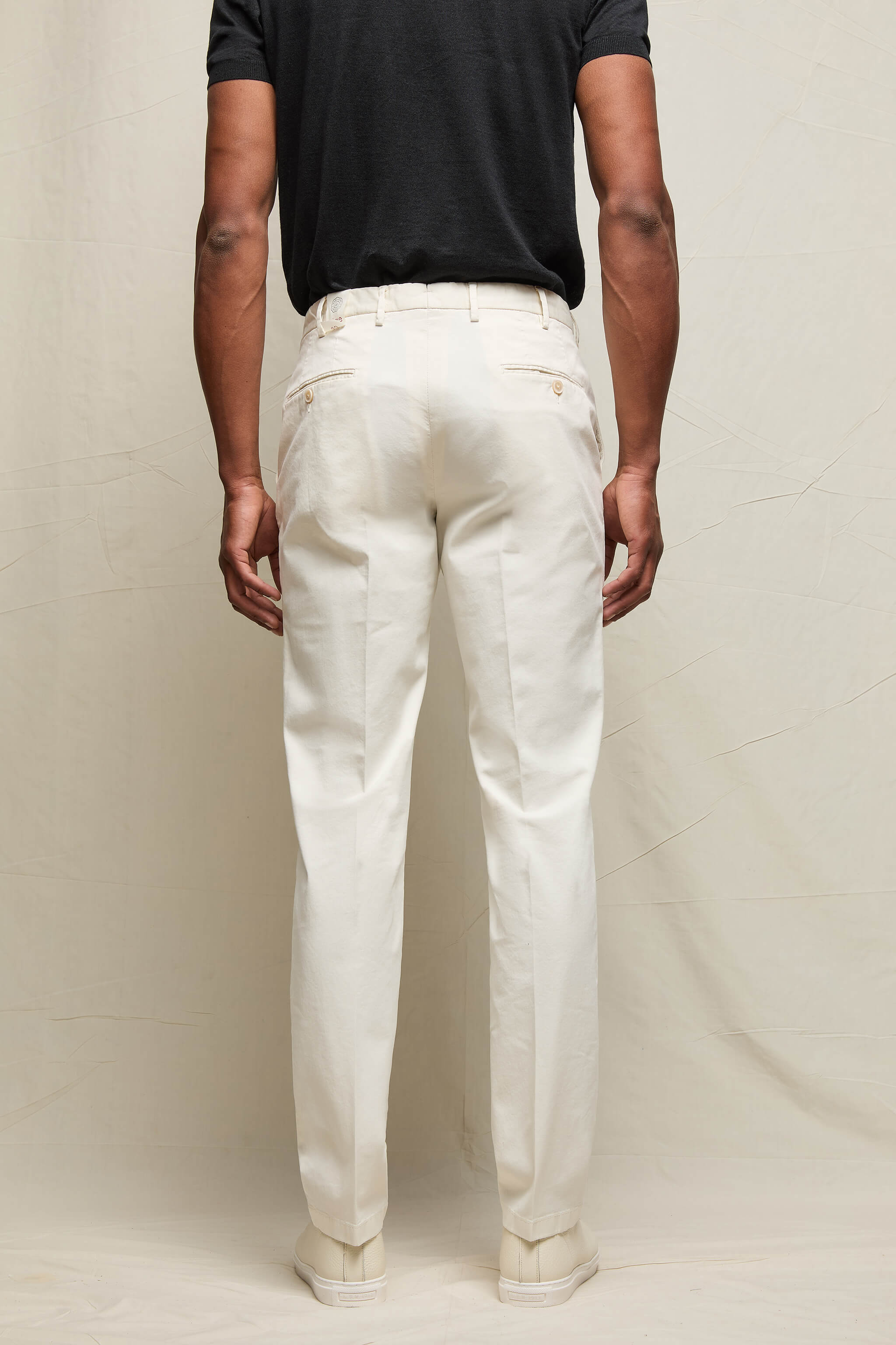 Pantalone ELTON tinto capo avorio - Image 2