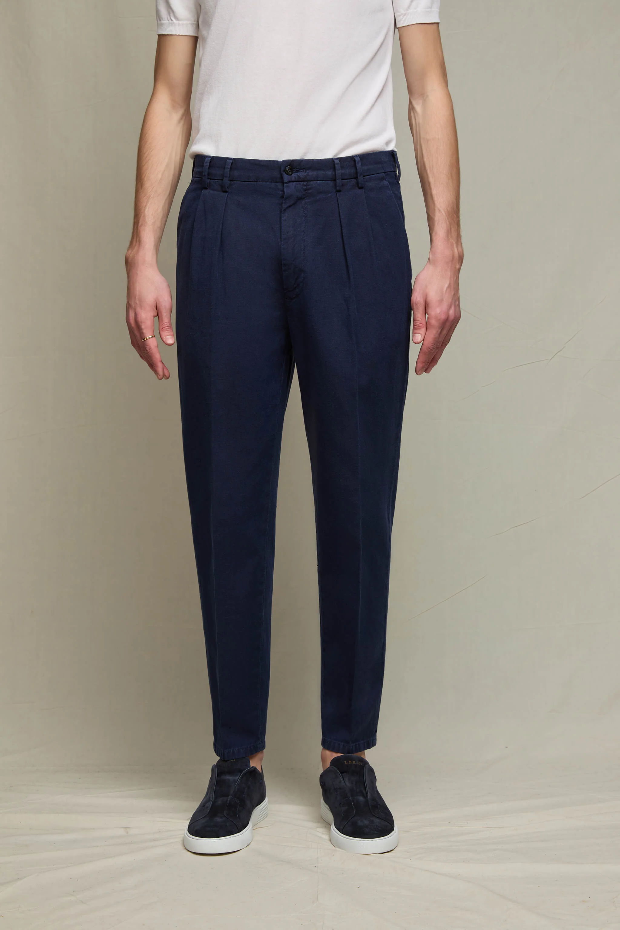 Pantalone CHARLIE tinto capo blu intenso