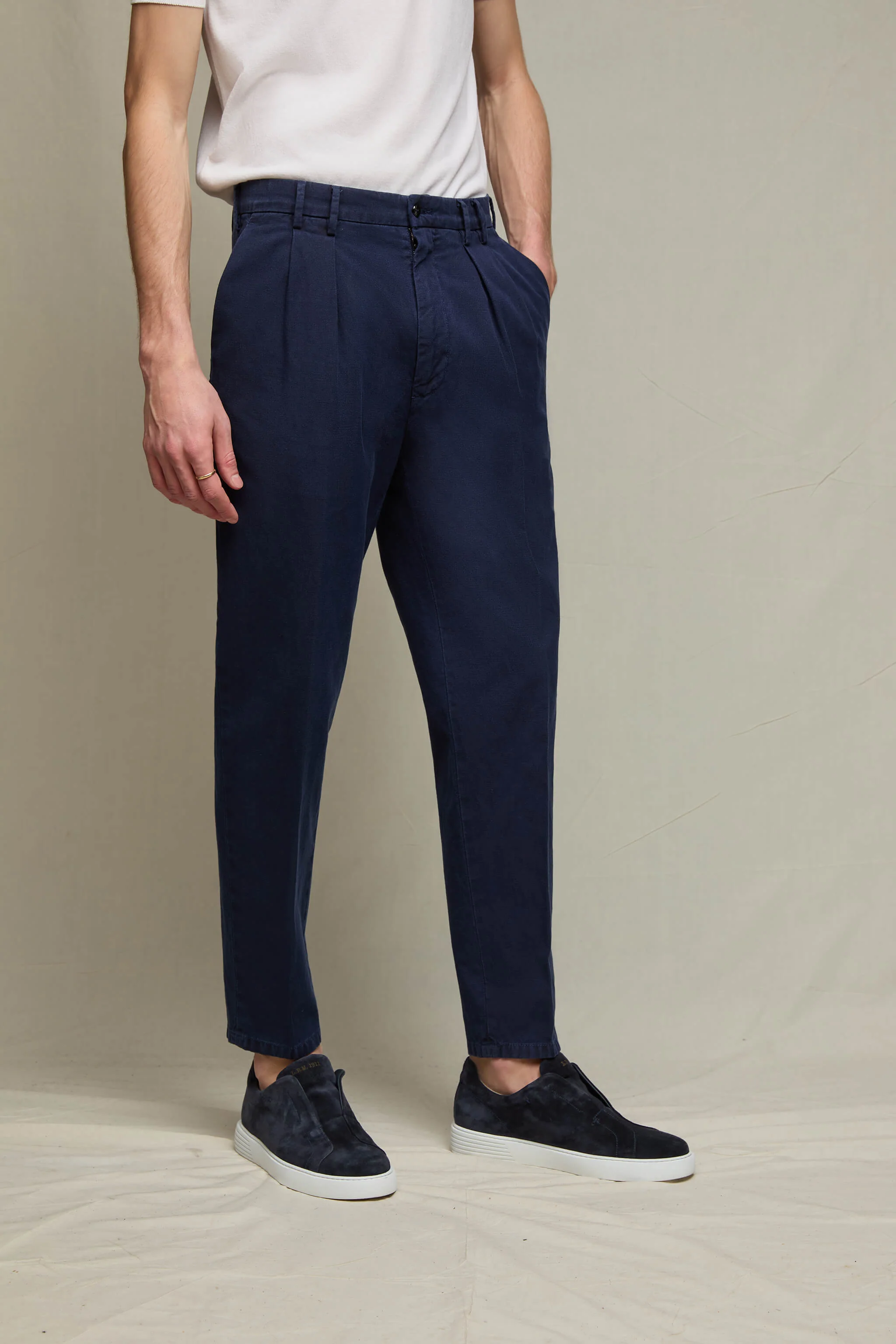 Pantalone CHARLIE tinto capo blu intenso - Image 2