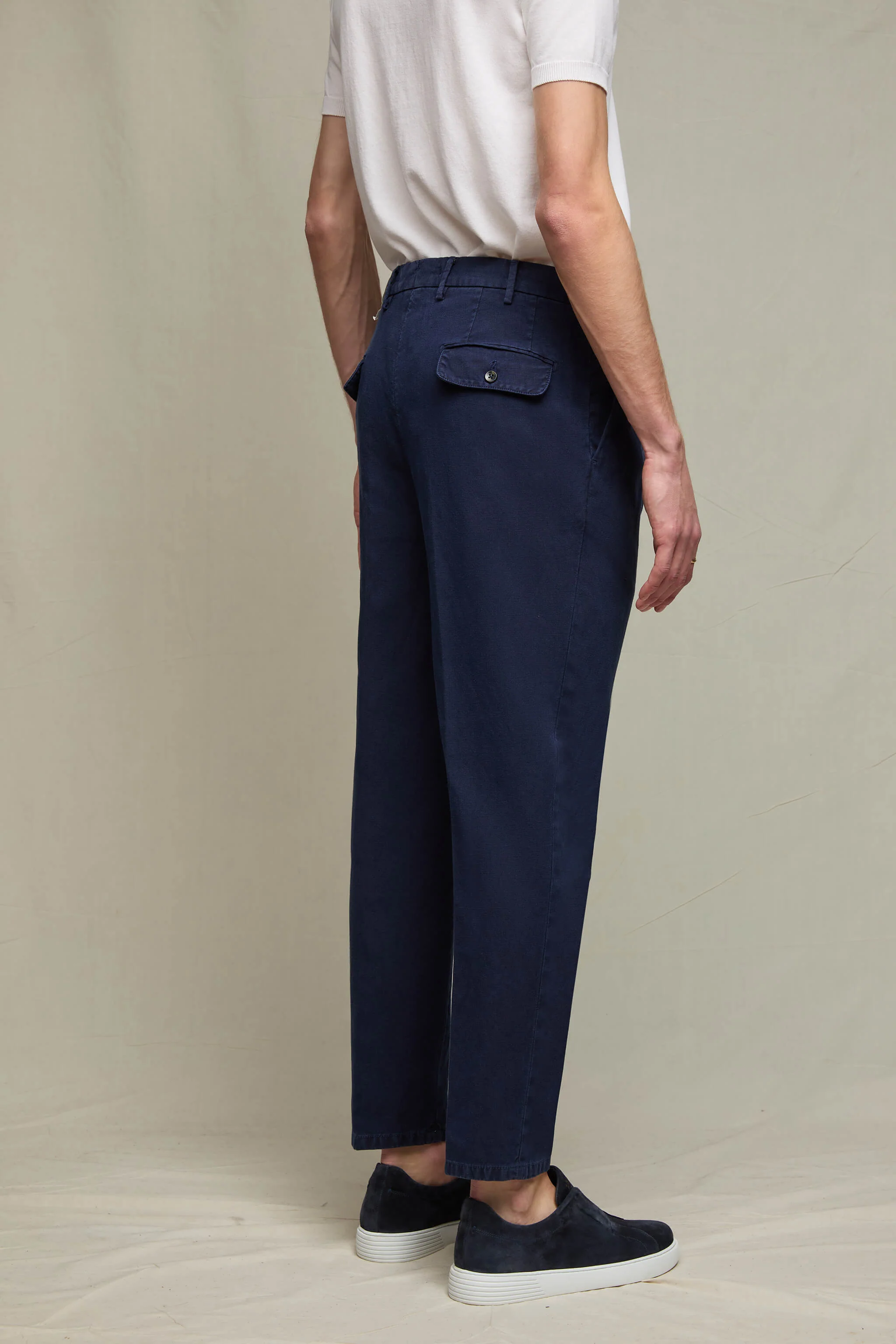 Pantalone CHARLIE tinto capo blu intenso - Image 3