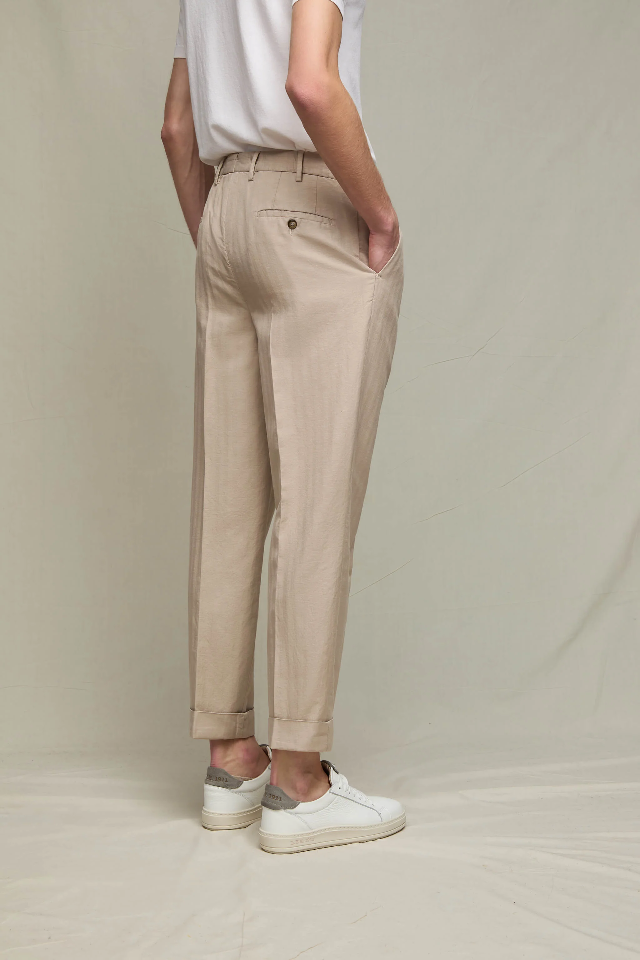 Pantalone MILES tinto capo sabbia - Image 3