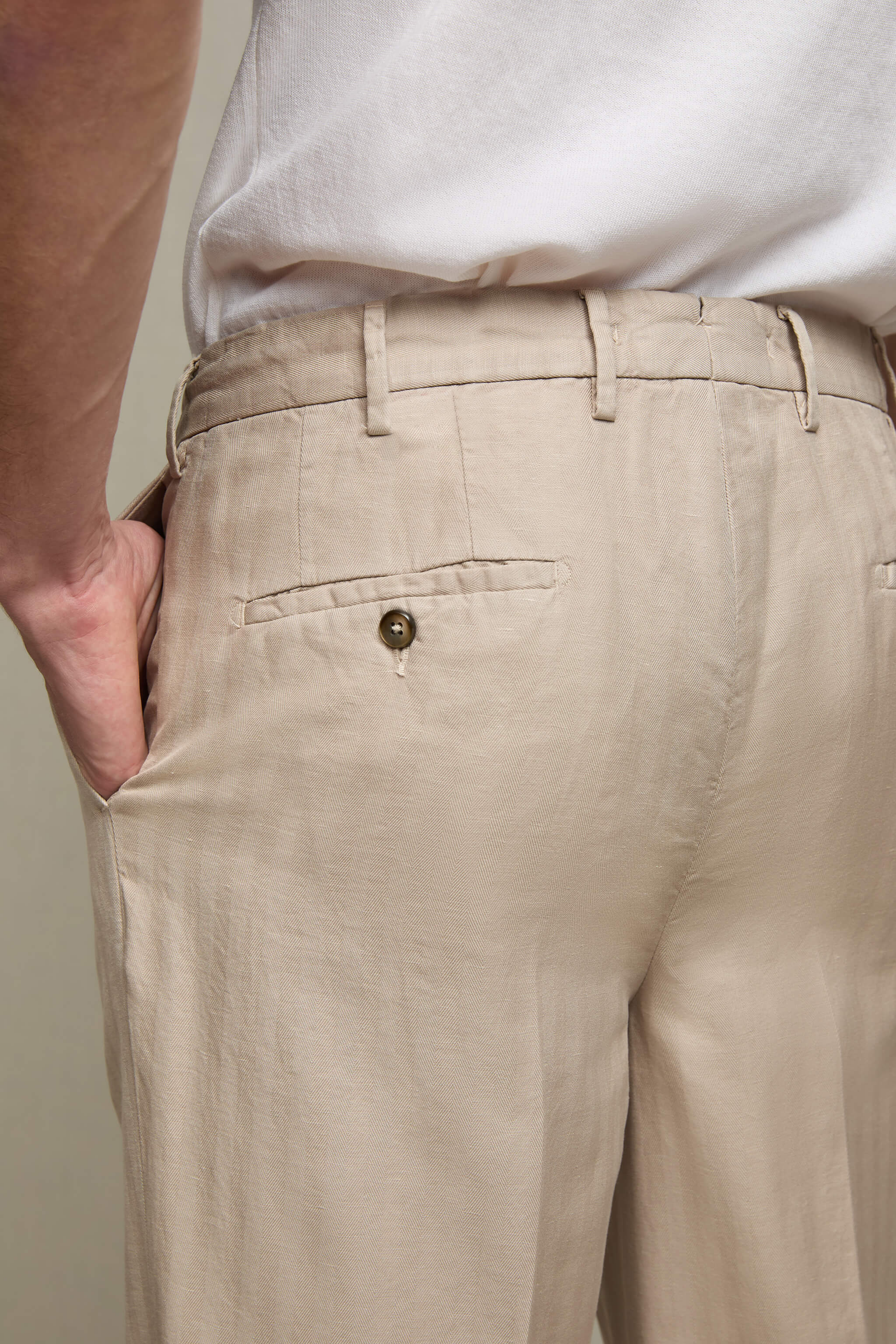 Pantalone MILES tinto capo sabbia - Image 7