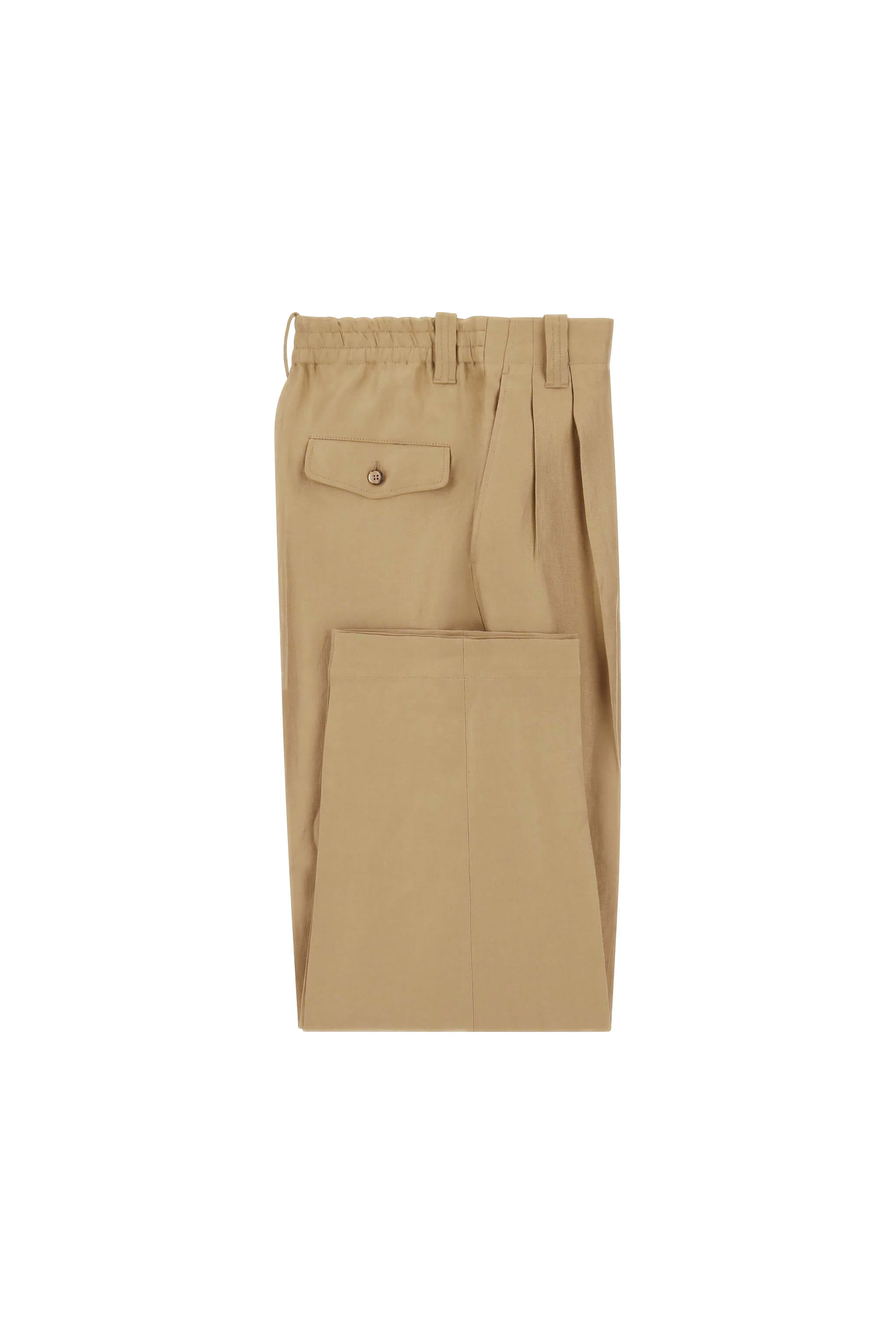 Pantalone MARK in 100% lino beige sabbia - Image 5