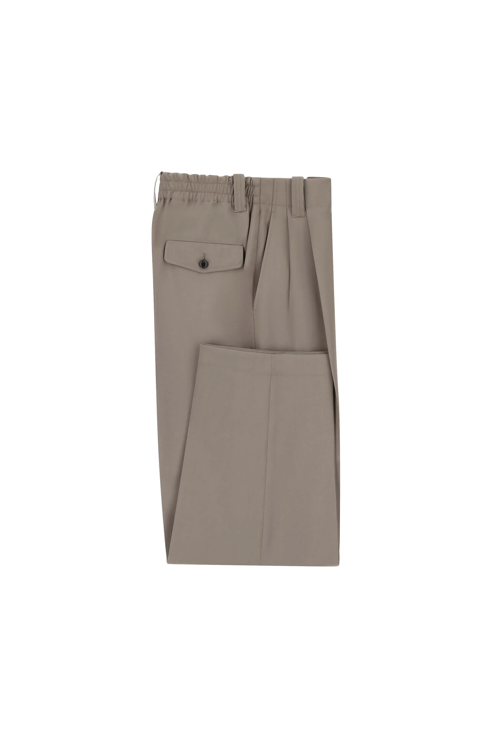Pantalone MARK in lana tortora - Image 5