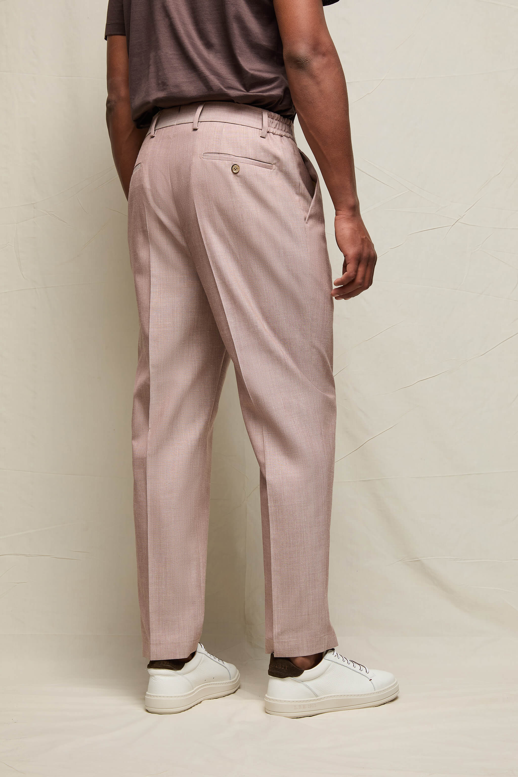 Pantalone WILSON rosa cipria - Image 3
