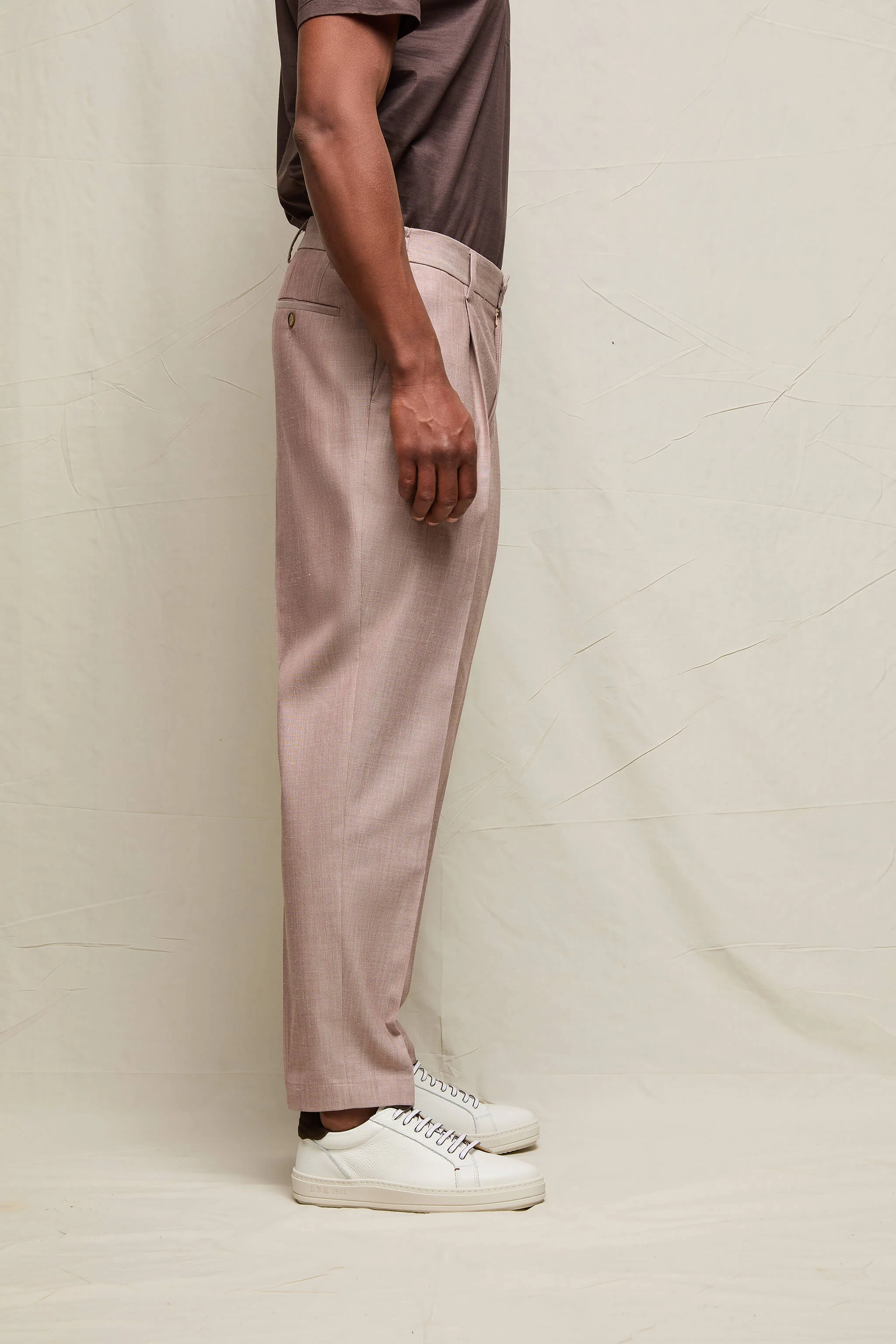 Pantalone WILSON rosa cipria - Image 4