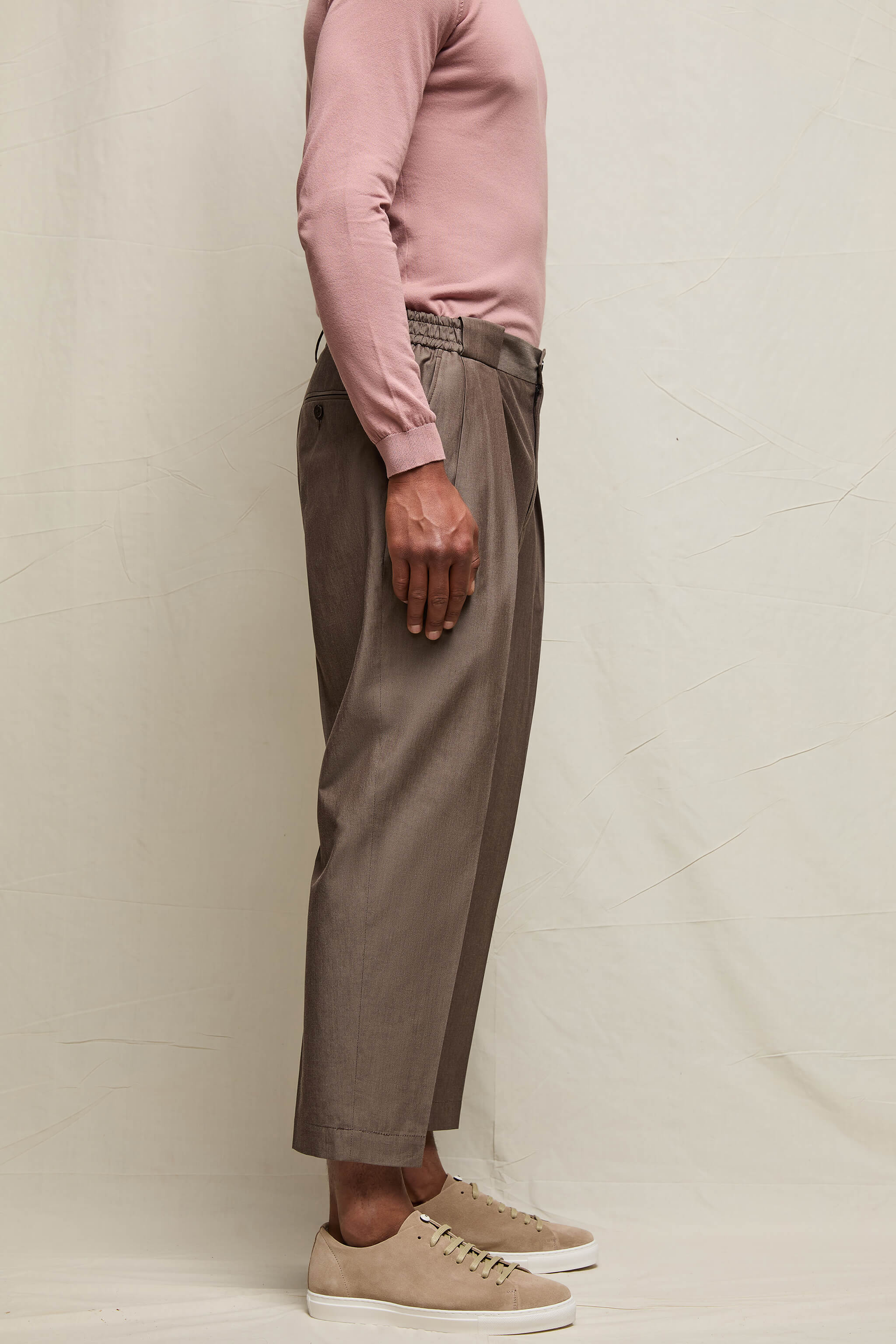 Pantalone Soul marrone taupe - Image 3