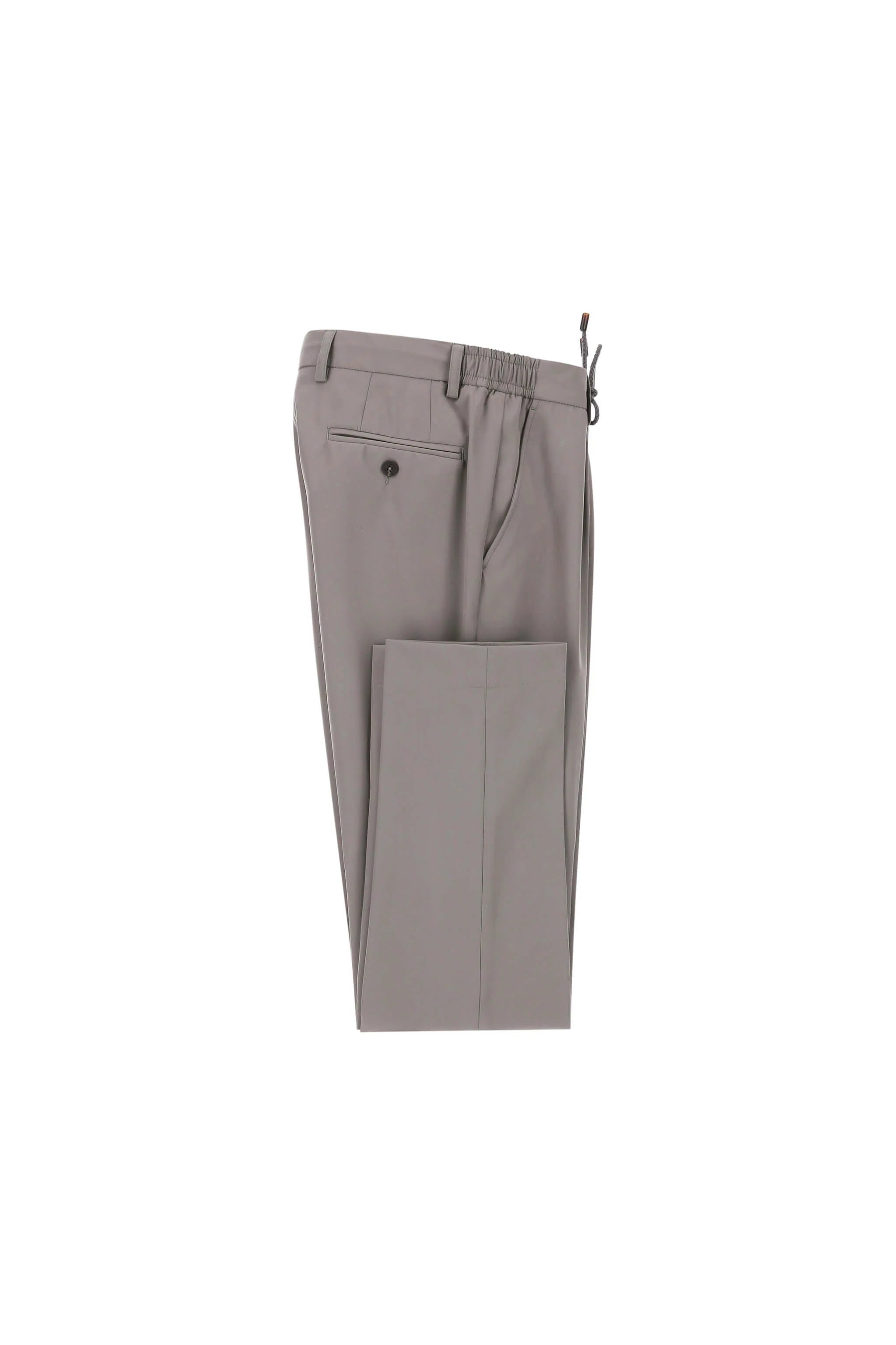 Pantalone ED tessuto tecnico grigio perla - Image 6