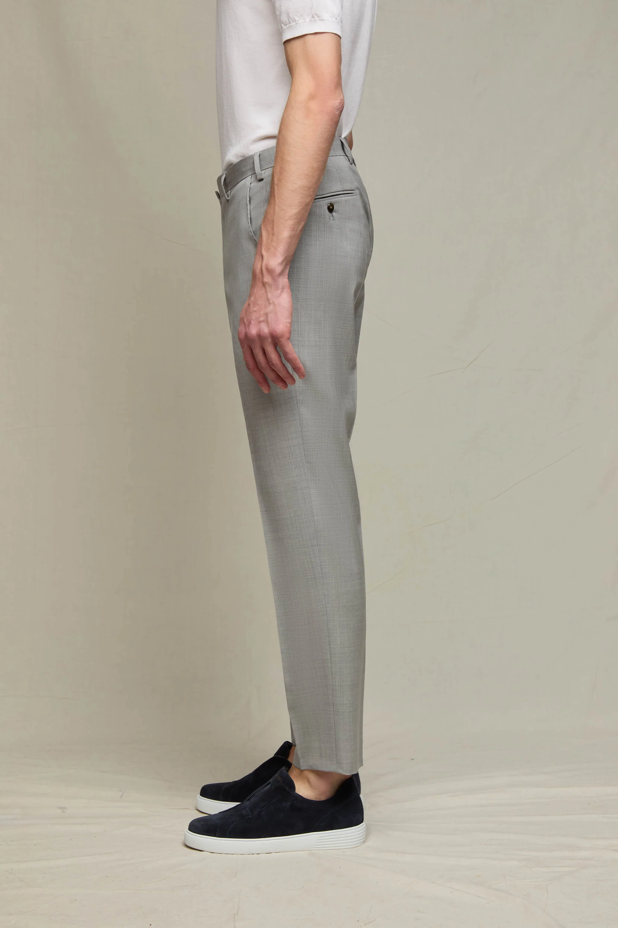 Pantalone ELTON grigio perla - Image 3