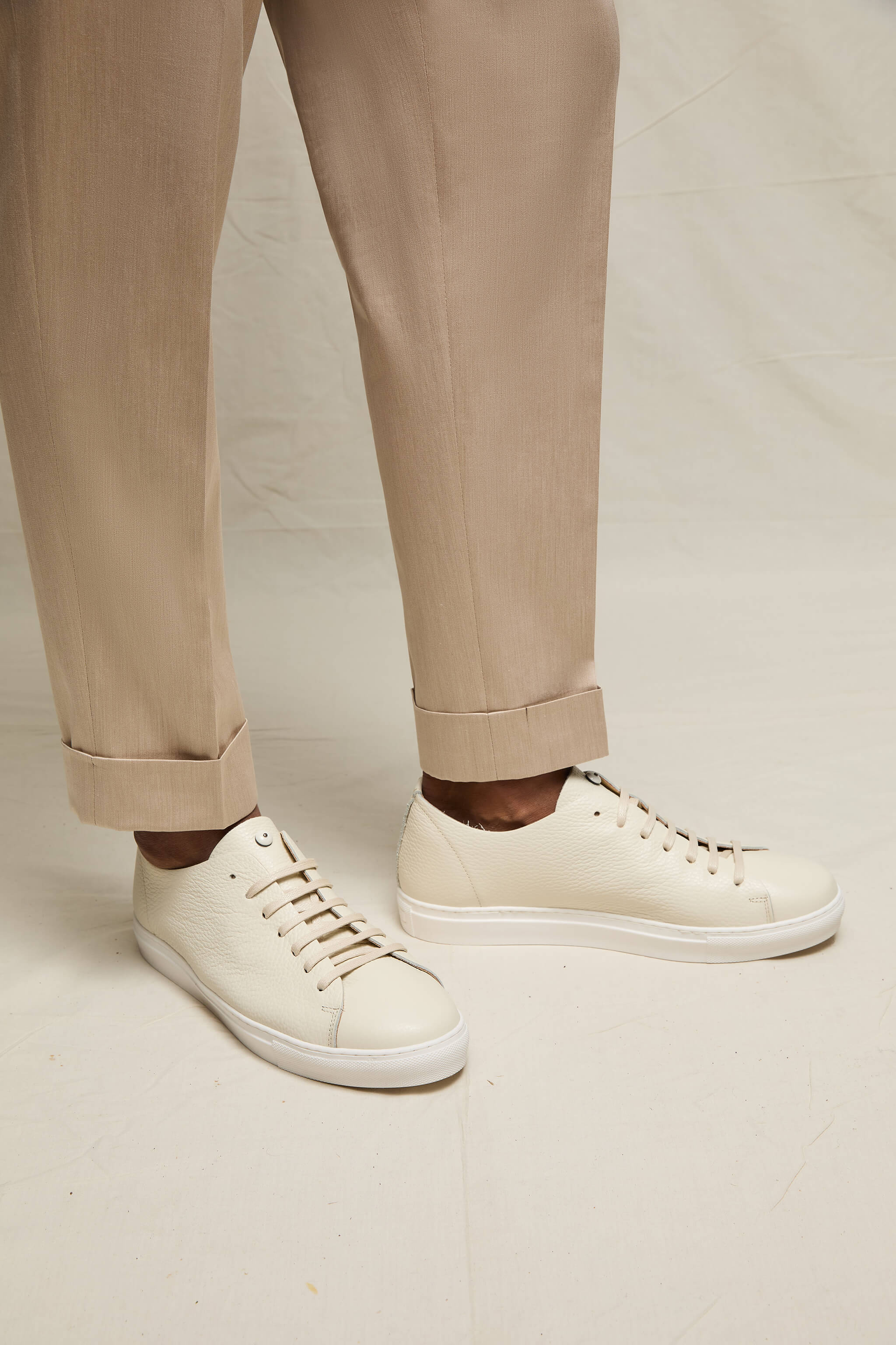 Pantalone Jaco in cotone sabbia - Image 5