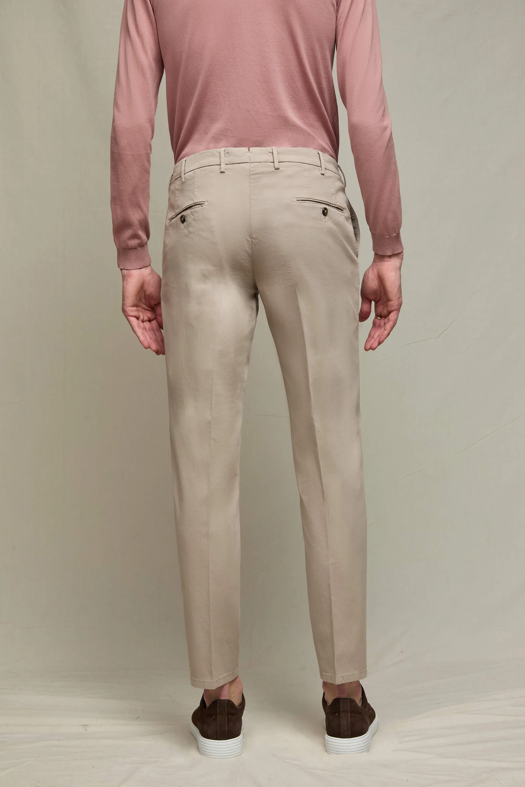 Pantalone ELTON tinto capo beige - Image 2