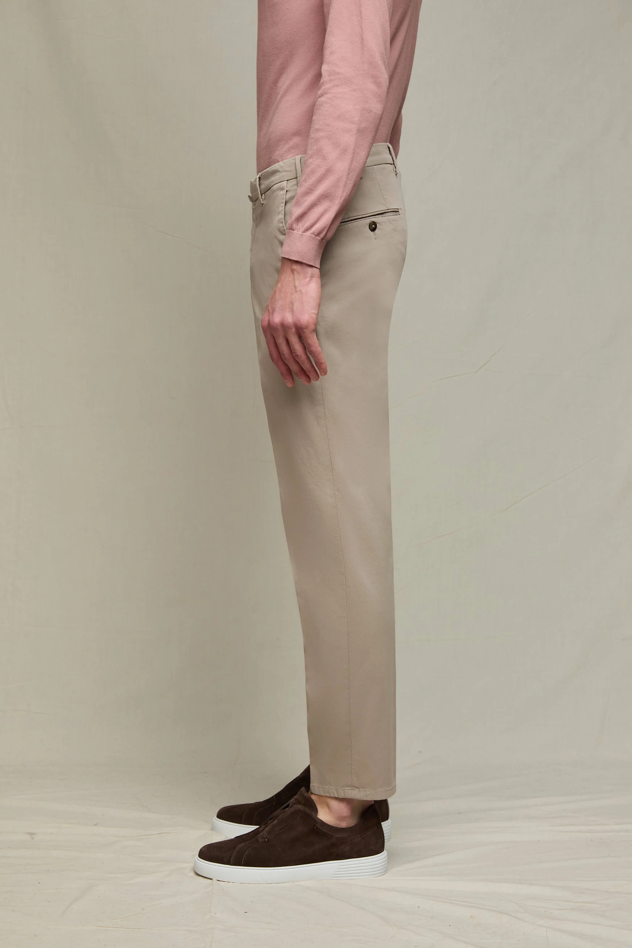 Pantalone ELTON tinto capo beige - Image 3