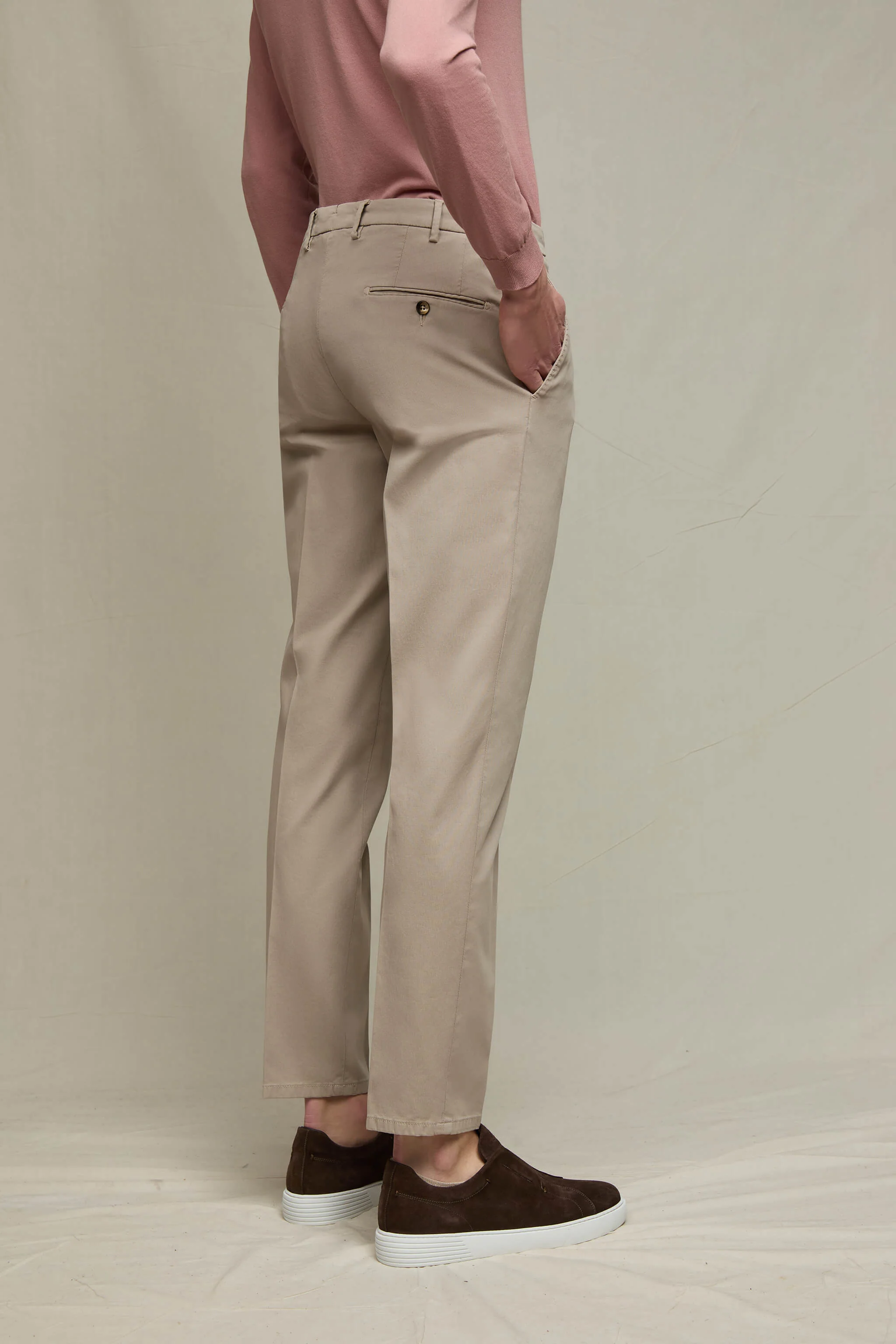 Pantalone ELTON tinto capo beige - Image 4