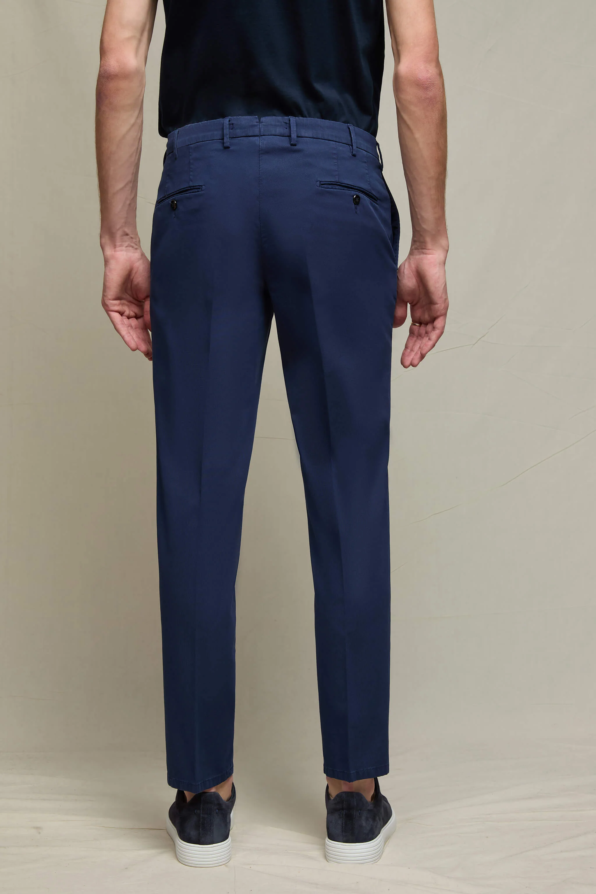 Pantalone ELTON tinto capo blu navy - Image 2