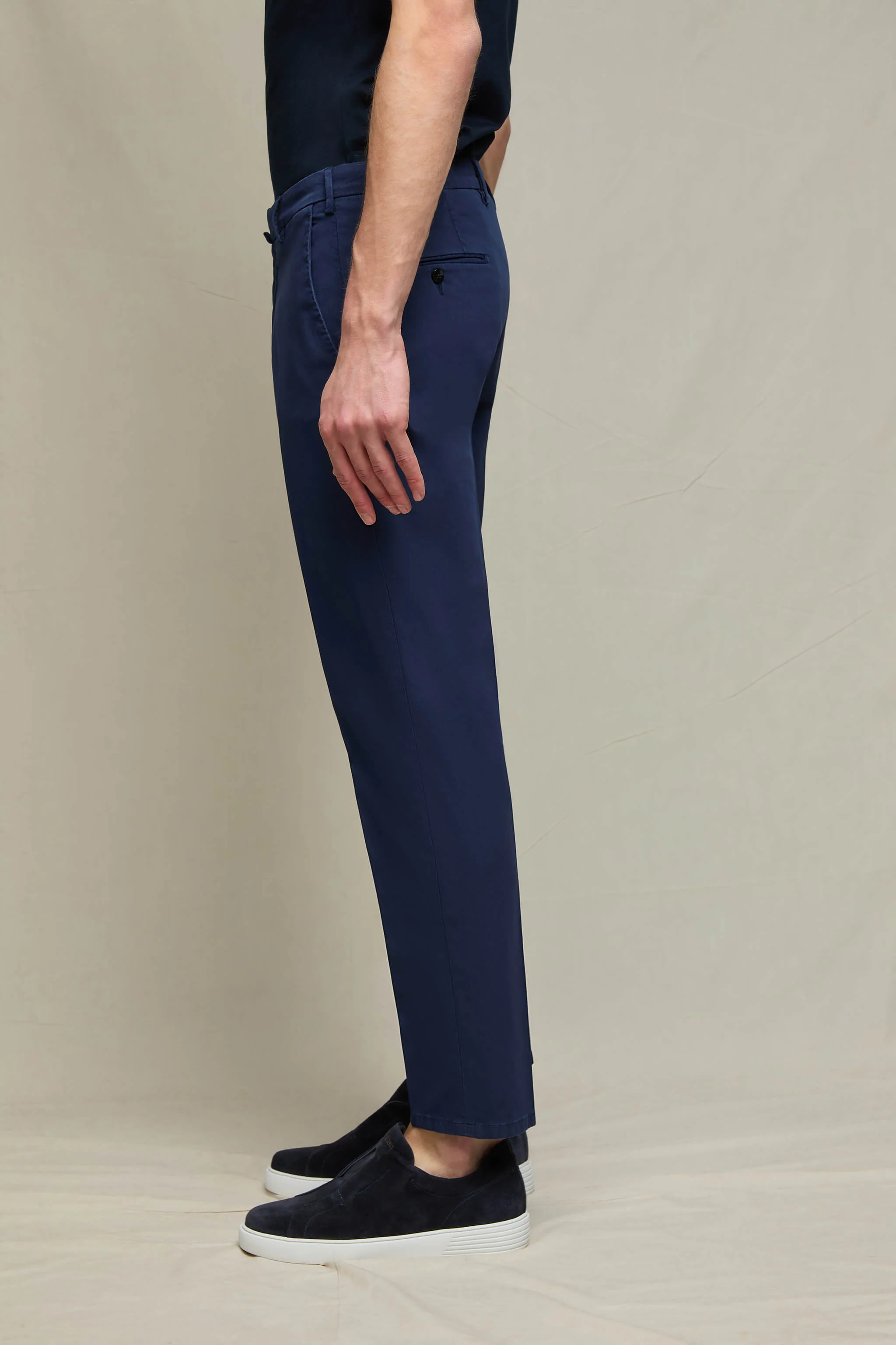 Pantalone ELTON tinto capo blu navy - Image 4