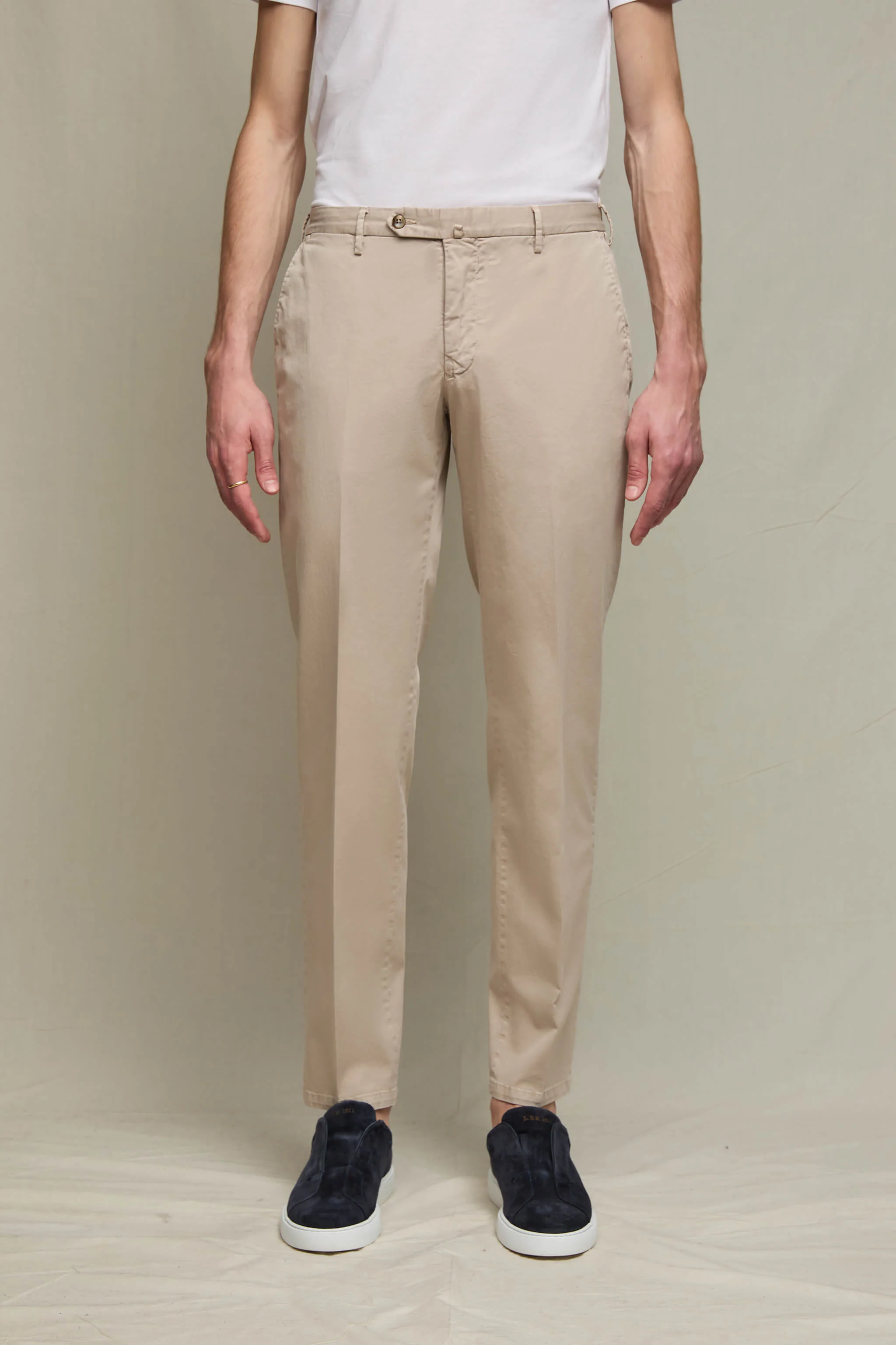 Pantalone ELTON tinto capo sabbia