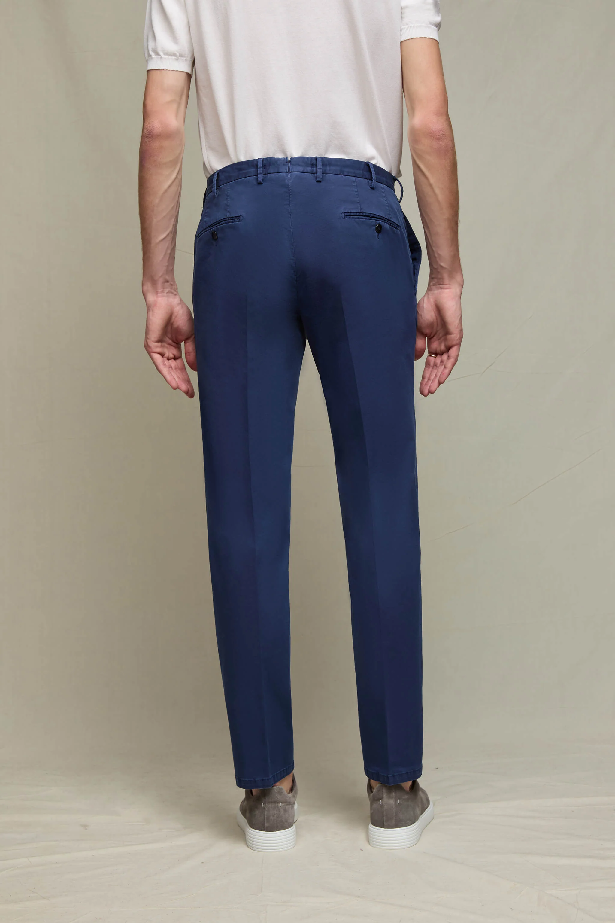 Pantalone ELTON tinto capo blu oceano - Image 2
