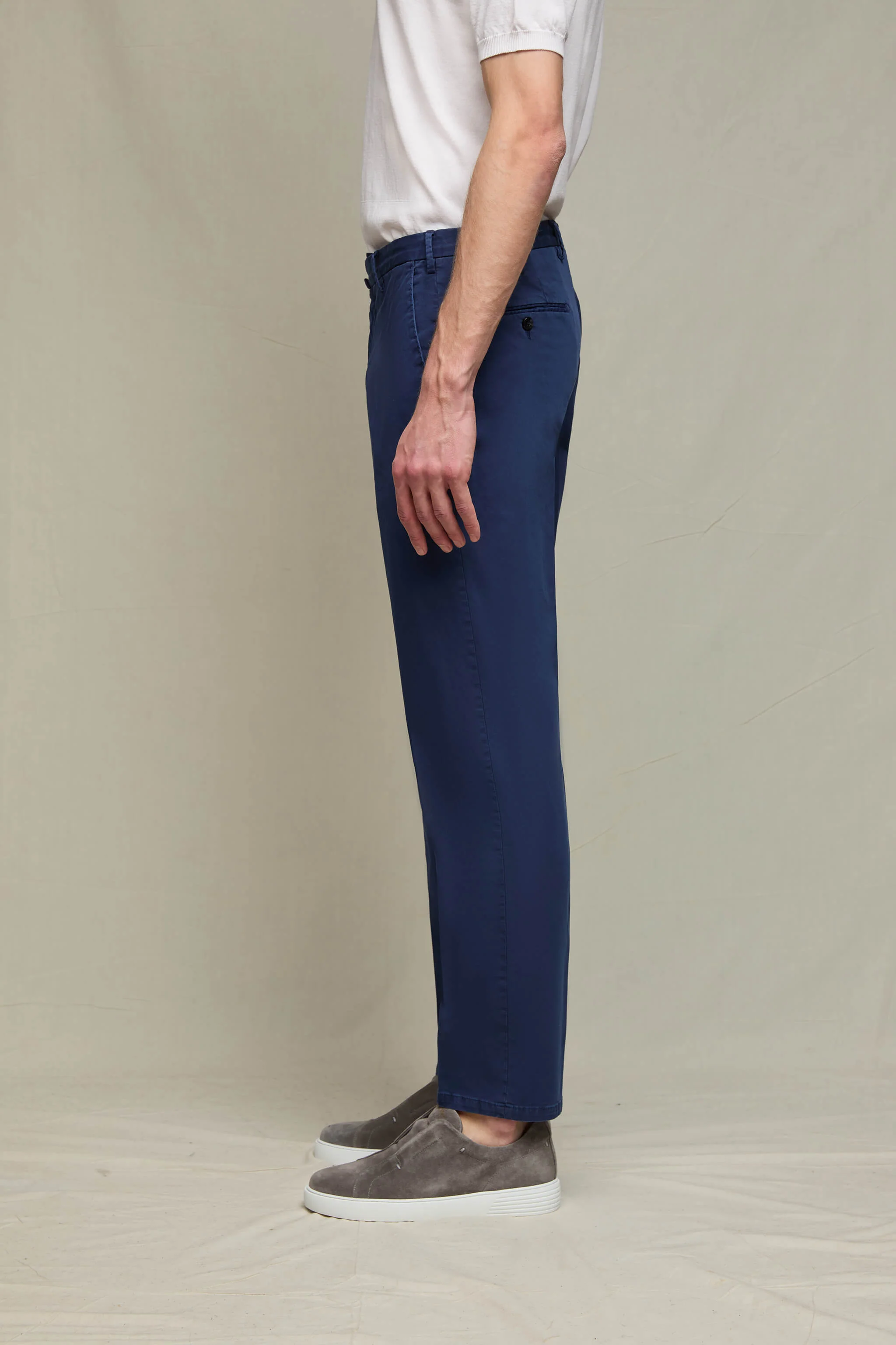 Pantalone ELTON tinto capo blu oceano - Image 3