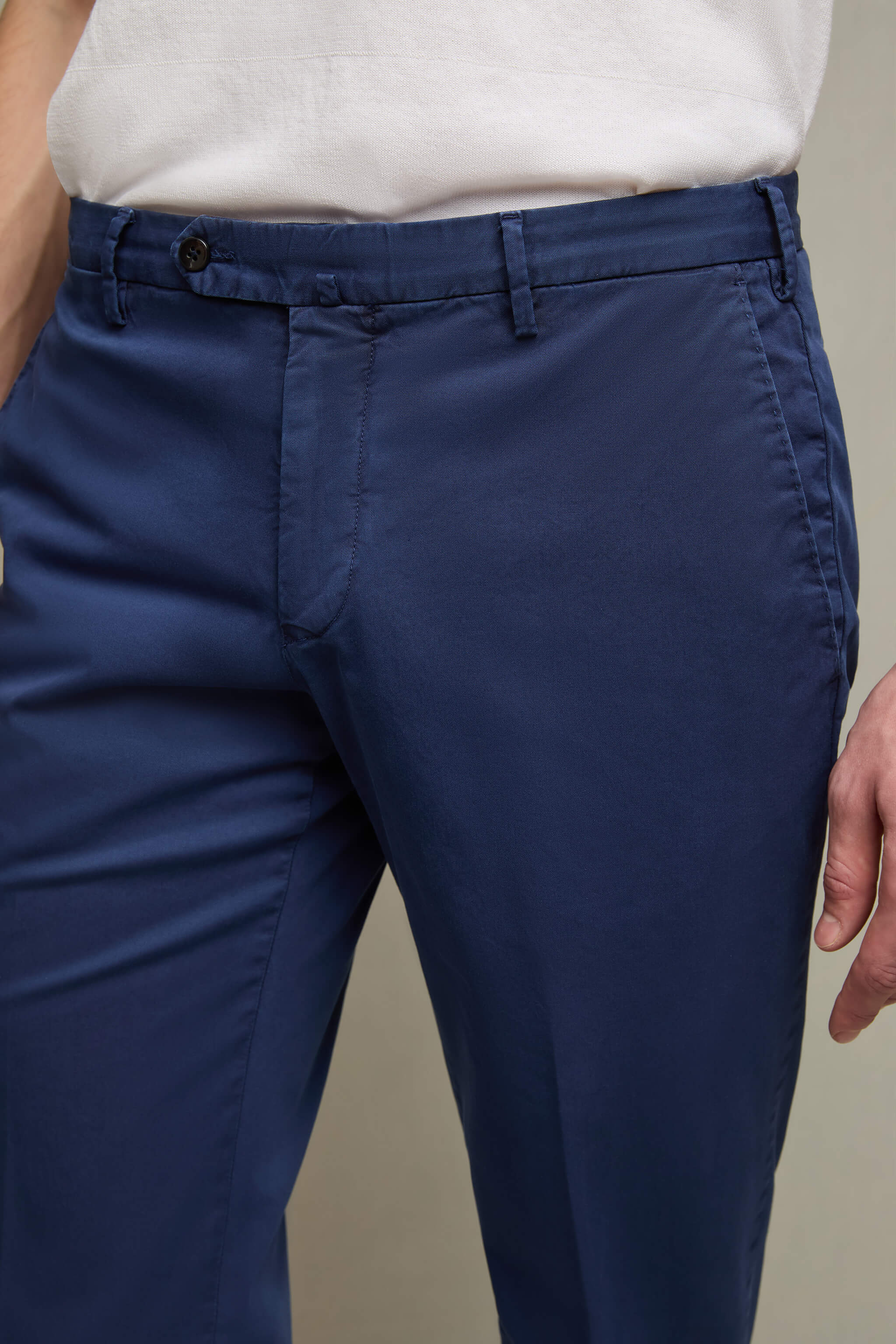 Pantalone ELTON tinto capo blu oceano - Image 5